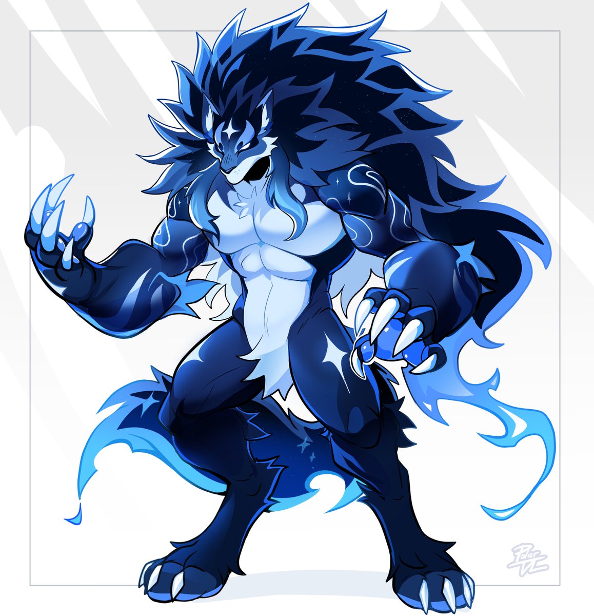 NinthPolarVL's tweet photo. Day 1 -  WERETOBER 2026.
I'm happy to do this for another year. We’re starting with a wolf!

Thanks to @TFiddlerArt  for the list.

#weretober #weretober2026 https://t.co/KKamJNc7HQ
