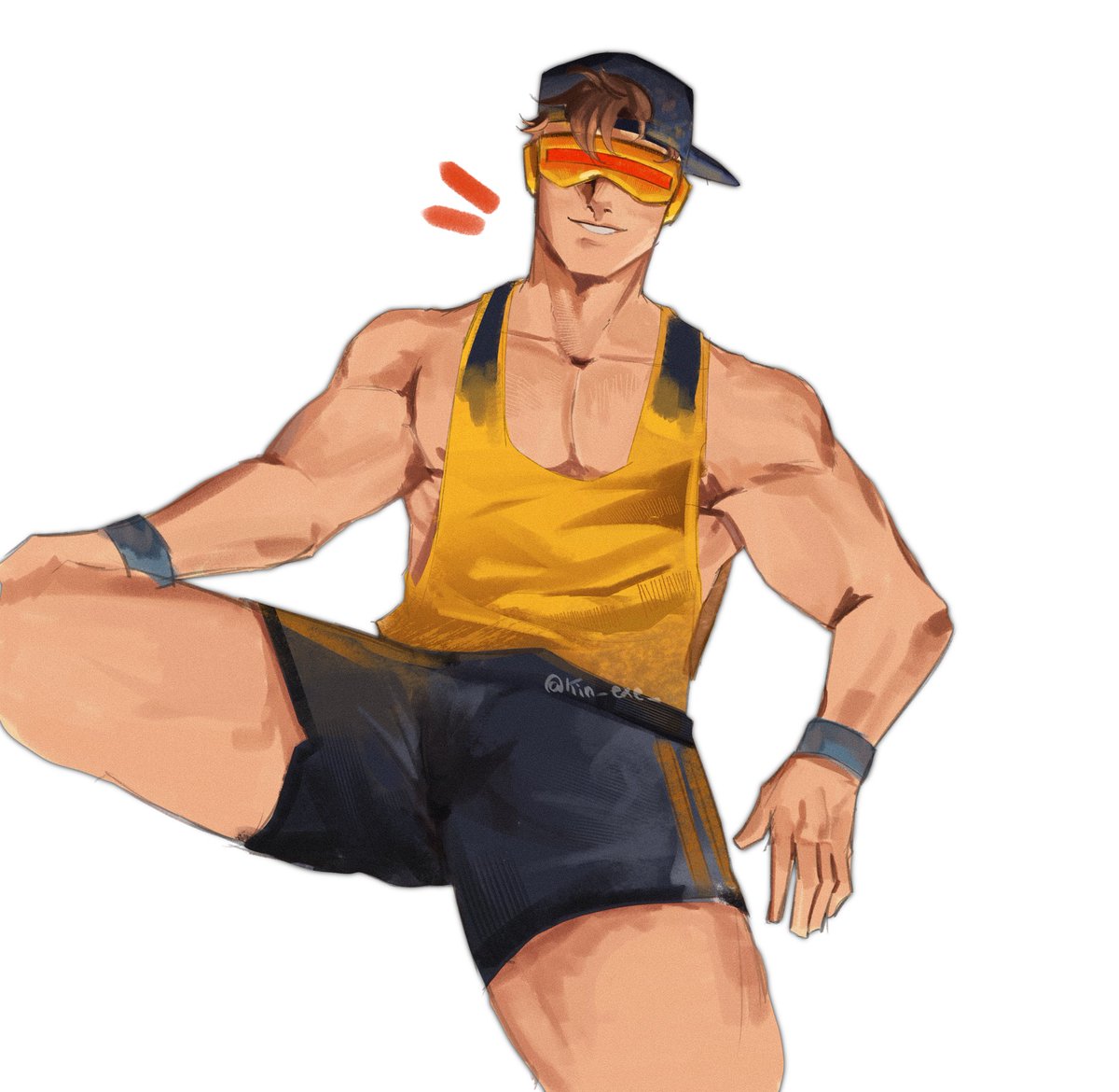 Kin_exe_'s tweet photo. I really like this suit outfit, i hope it comes to Rivals someday #Cyclops #MarvelRivalsㅤ https://t.co/4GNXBiHiPn