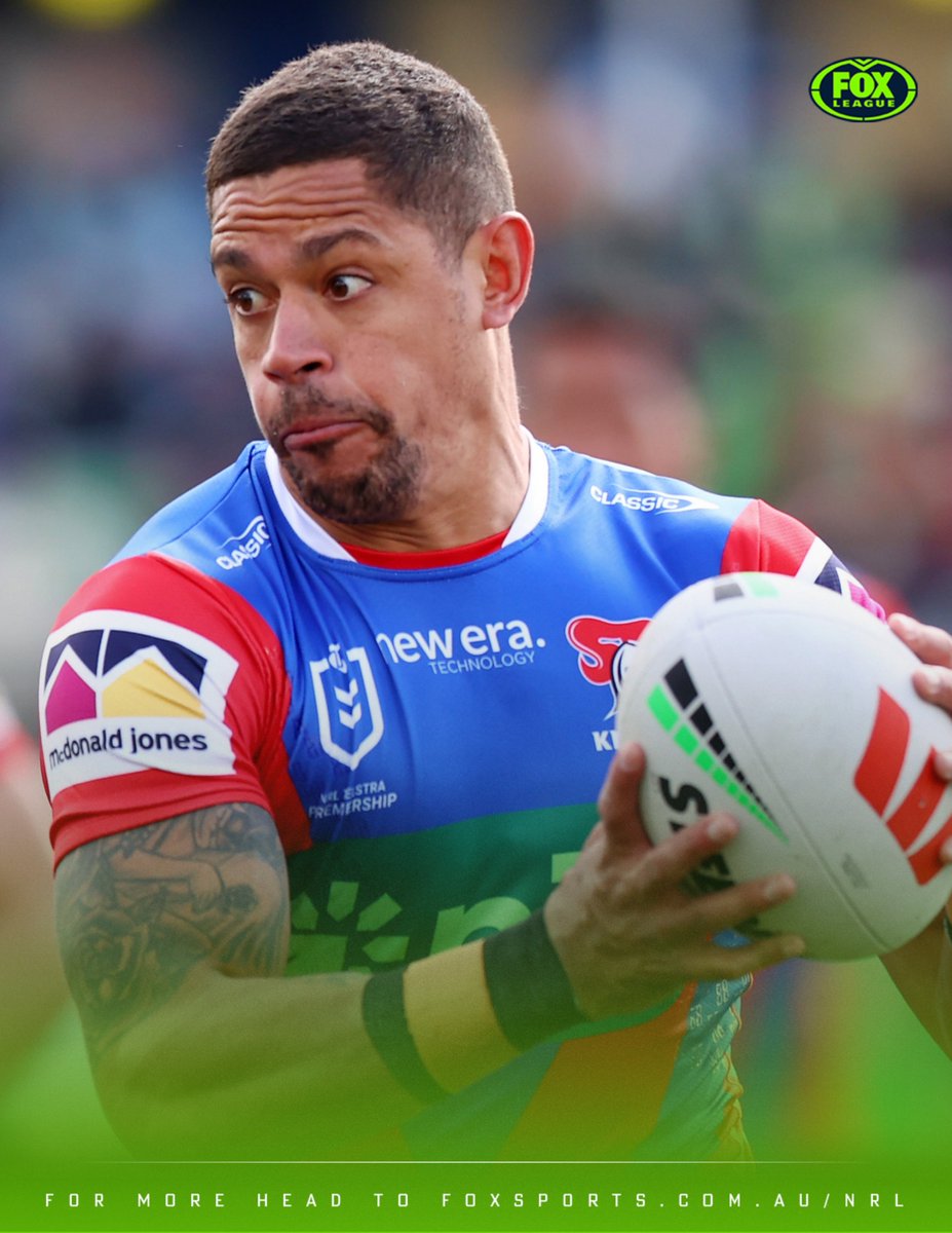 FOXNRL's tweet photo. 'DON'T PLAN ON FINISHING UP' ‼️

The Origin star has dropped a hint about his long-term playing future as he prepares for his final match with the Newcastle Knights.

STORY 👉 https://t.co/bpG7wfr2Fy https://t.co/man6LgVhdE