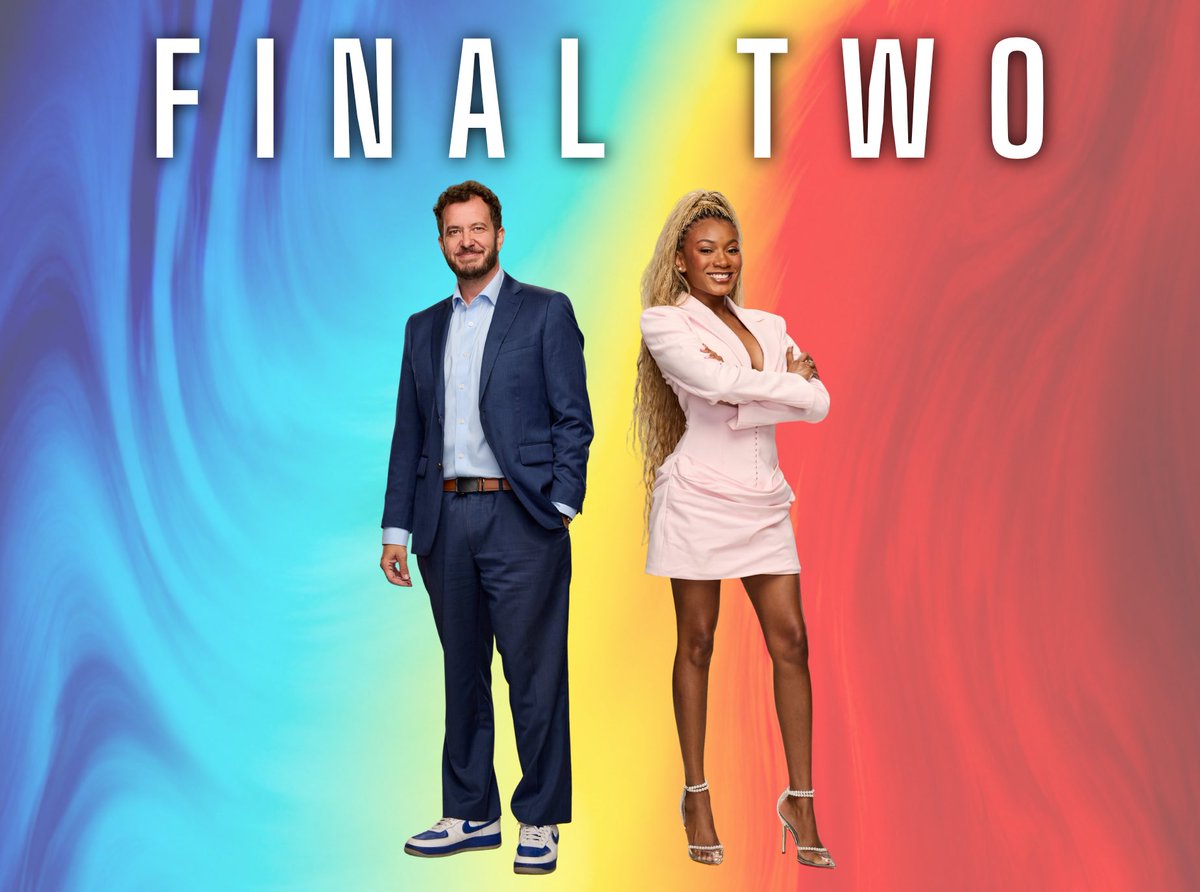 BBigBrotherBuzz's tweet photo. 🚨 FINAL TWO 🚨

DEVENS AND TAYLOR ARE OFFICIALLY THE FINAL TWO OF #BB28! 👑

One of them is about to win Big Brother 28! 👀

#BigBrother #BigBrotherBuzz https://t.co/CJNQfYy498