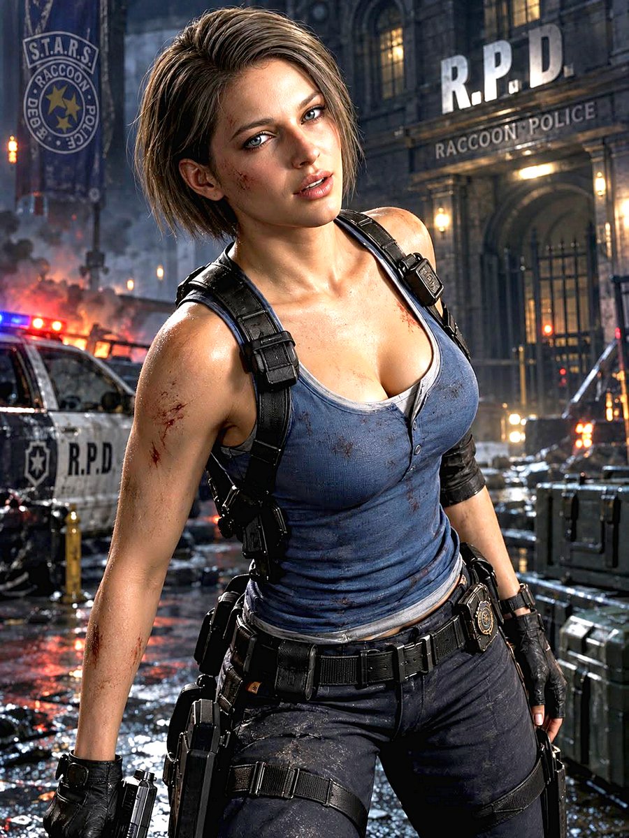 Hocine_19_82's tweet photo. 🔰The Jill Valentine💙She Looks Tired from The Apocalypse💠But she is Always Stronger and kills the Zombi with style 🔥🎴
🌟#JillValentine #JillValentineRE #ResidentEvil #ResidentEvil3 #ResidentEvilRemake #ResidentEvilFans #REFans #Capcom https://t.co/Blqx2qGKf0