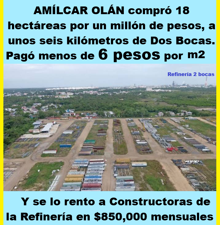 edubacio's tweet photo. .
El 𝗣𝗥𝗜𝗩𝗜𝗟𝗘𝗚𝗜𝗢 DE SER EL AMIGO DEL PRESIDENTE.
Es solo un botón de la enorme de corruptelas del socio de Andy López Beltrán  
#MorenaEsCorrupcion https://t.co/9x7DtWftdp