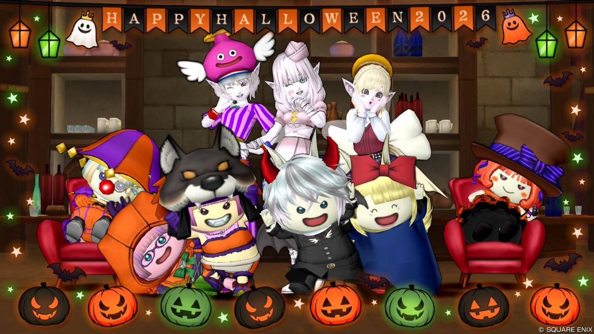 sagarosu's tweet photo. イベント内容としてオルフェアの町全体をハロウィン会場🎃として、参加者✖️スタッフあるいは参加者✖️参加者でハロウィン写真を撮影しましょうというパシャ活イベントです👻。町の各地にスタッフがドレアのテーマ別に待機しているのでスタンプラリーみたいに巡っていただき一緒にお写真を📷✨ https://t.co/mngJBriSf1