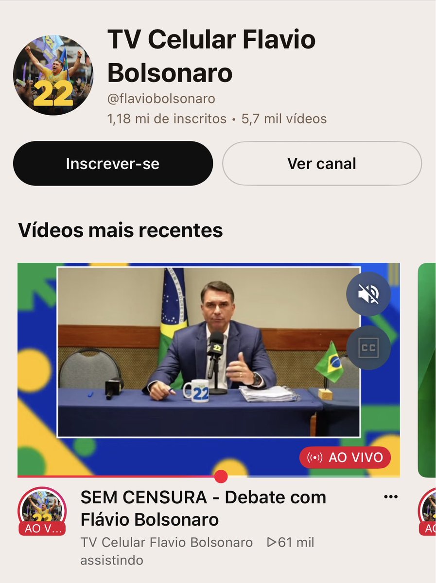 04denovembro23's tweet photo. É sério que o nome do canal do Flavio Bolsonaro é TV Celular Flavio Bolsonaro?

Para, gente.

Imagina esse jeca numa reunião com Putin, com o Xi Ping…

Sem condição. https://t.co/Hz2zG81i6A