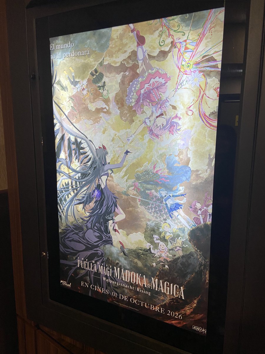 MavierPirula's tweet photo. MARRUECOS MAGICAAA KTM PELICULON NO LLORE PERO DIOS QUE CHULO lo malo es que los 2 boletos que pude obtener fueron de homura si alguien tiene de madoka le cambio uno jeje y esta vez no fui solo gracias a dios me acompañaros y por si se preguntan ni pude sacar fotos me dio paja https://t.co/06sZnfSnPf