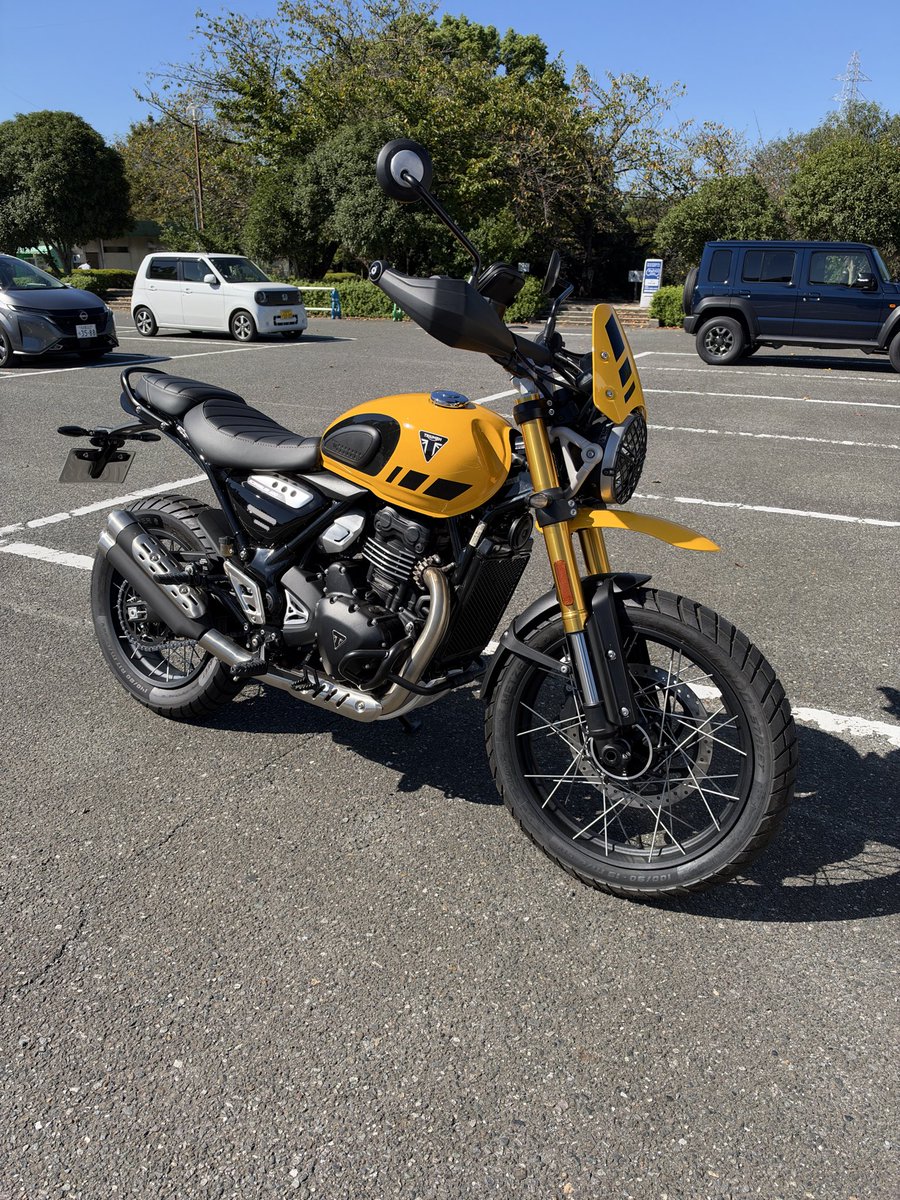 ykykhnb's tweet photo. 知多半島から離島行ってみます

#トライアンフ #TRIUMPH 
#400XC https://t.co/7lPTAdUXhD