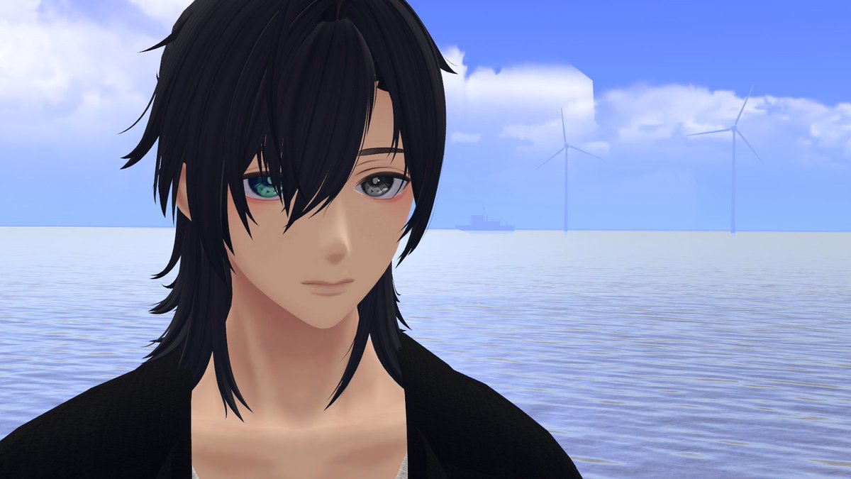 penta0332's tweet photo. 網代慎平

#vrchat
#サマータイムレンダ
#コスプレ改変 https://t.co/rDzzd7C30l