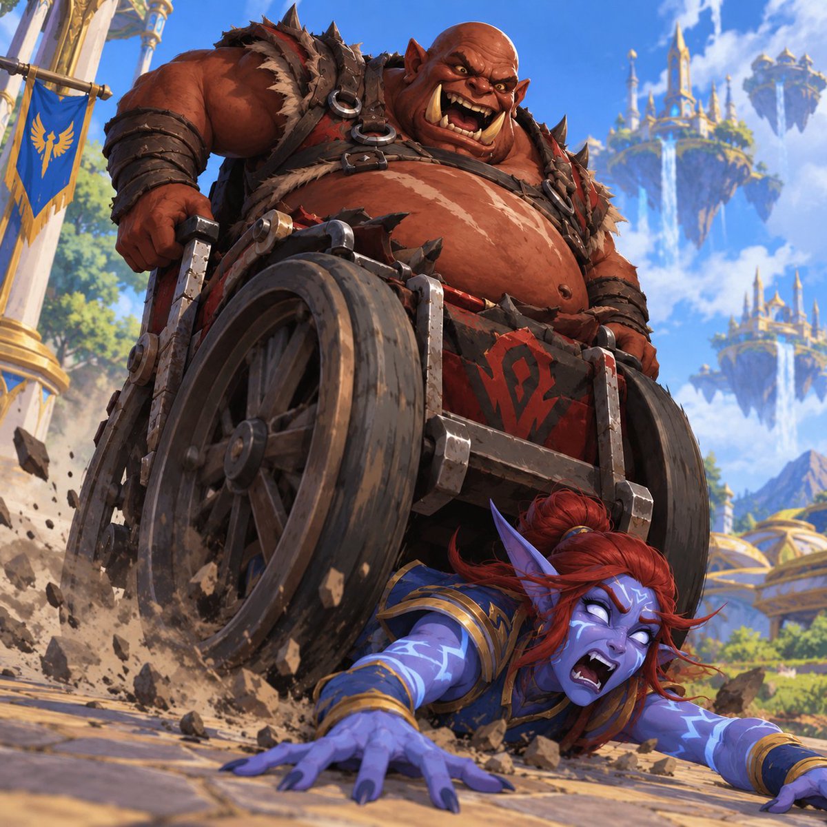 Unmute_Dude's tweet photo. @danytocytosis @ManaImRucksack Ogres but I'd still take fat fatty fuck Orcs over Skyborne https://t.co/le5EdqPSHx