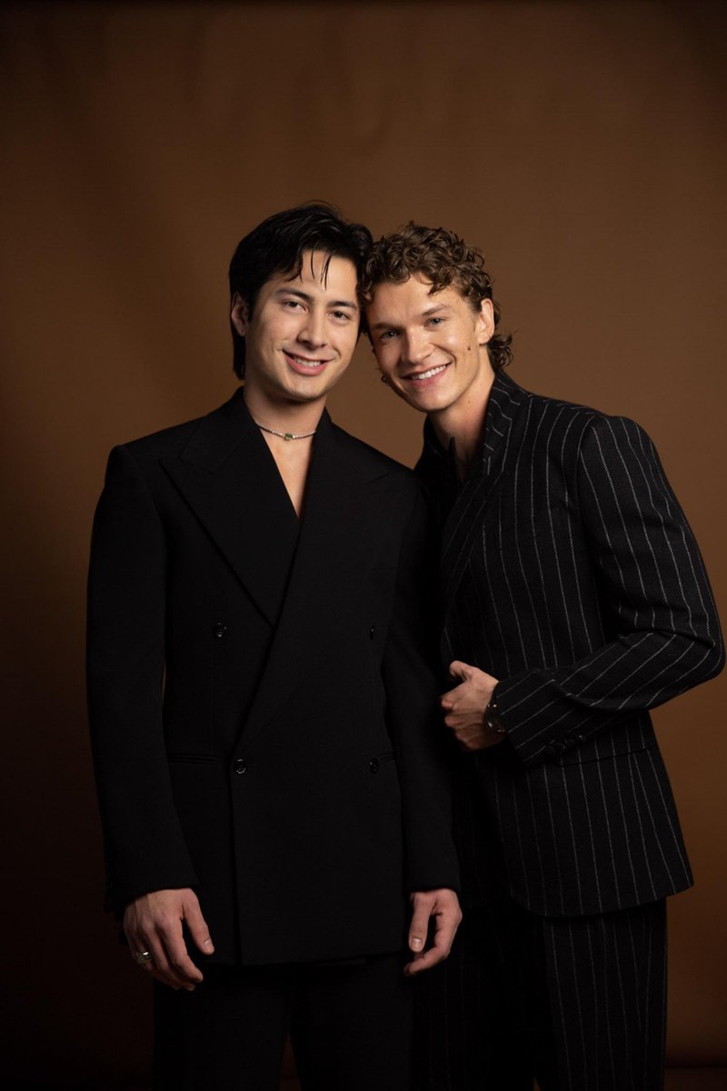 hudsonconnorupd's tweet photo. Some exclusive unseen Connor Storrie and Hudson Williams photos from the Vanity Fair photoshoot too because in this house we support both of them https://t.co/sbMUFnjgMI