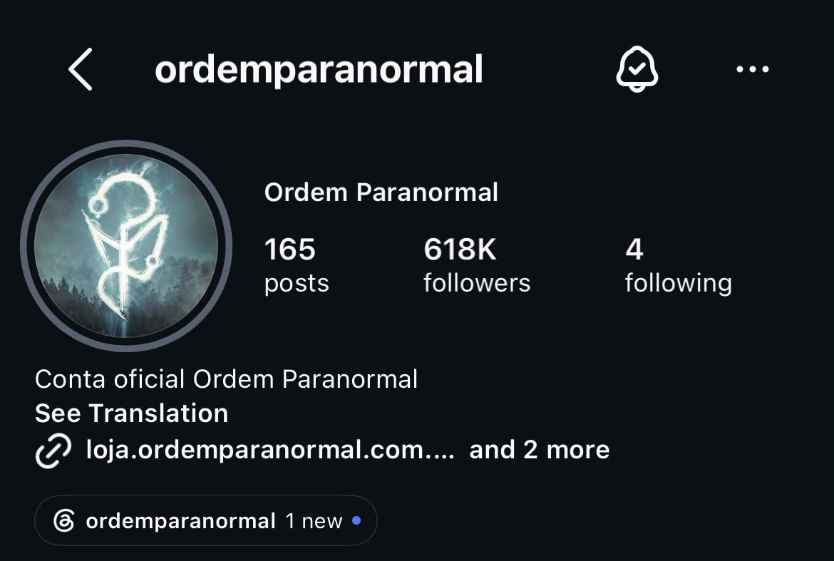 realitasnews's tweet photo. Os perfis oficiais de Ordem paranormal entraram no tema de #AVigilia. 🌲 https://t.co/Xljgx37yuG