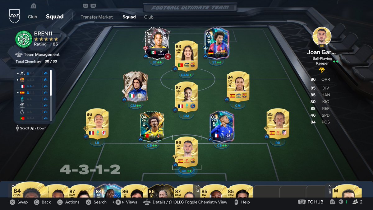 brennify's tweet photo. 🚨Narrow is genuinely game changing, I went from struggling in Div 6 to flying to Div 4 in the same session🚨

4312 ball going into FUT Champs😮‍💨

Meta tactics code: 3oPBotPAB1VH https://t.co/GtWKrkPOSV
