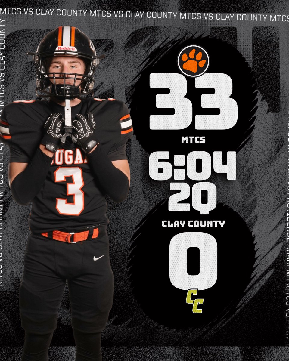 MTCSAthletics's tweet photo. Alie Bangura with a 72 yard rushing TD. XP is no good. 

@MTCSFB 
@cecil_joyce 
@WGNSSportsRadio 
@615Preps 
#GoCougars https://t.co/2wkNQ06WkW