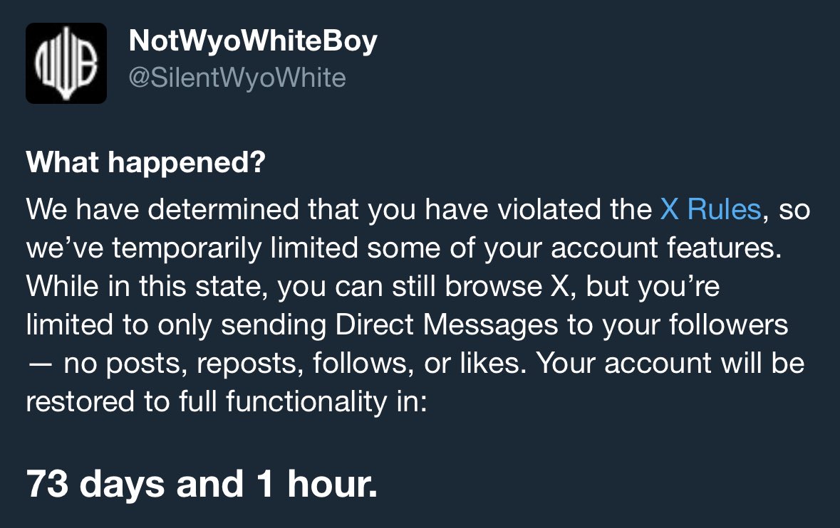 WhiteNotFromWyo's tweet photo. I got bored waiting. I’ll be nice this time I promise! https://t.co/4PIW6lojcL