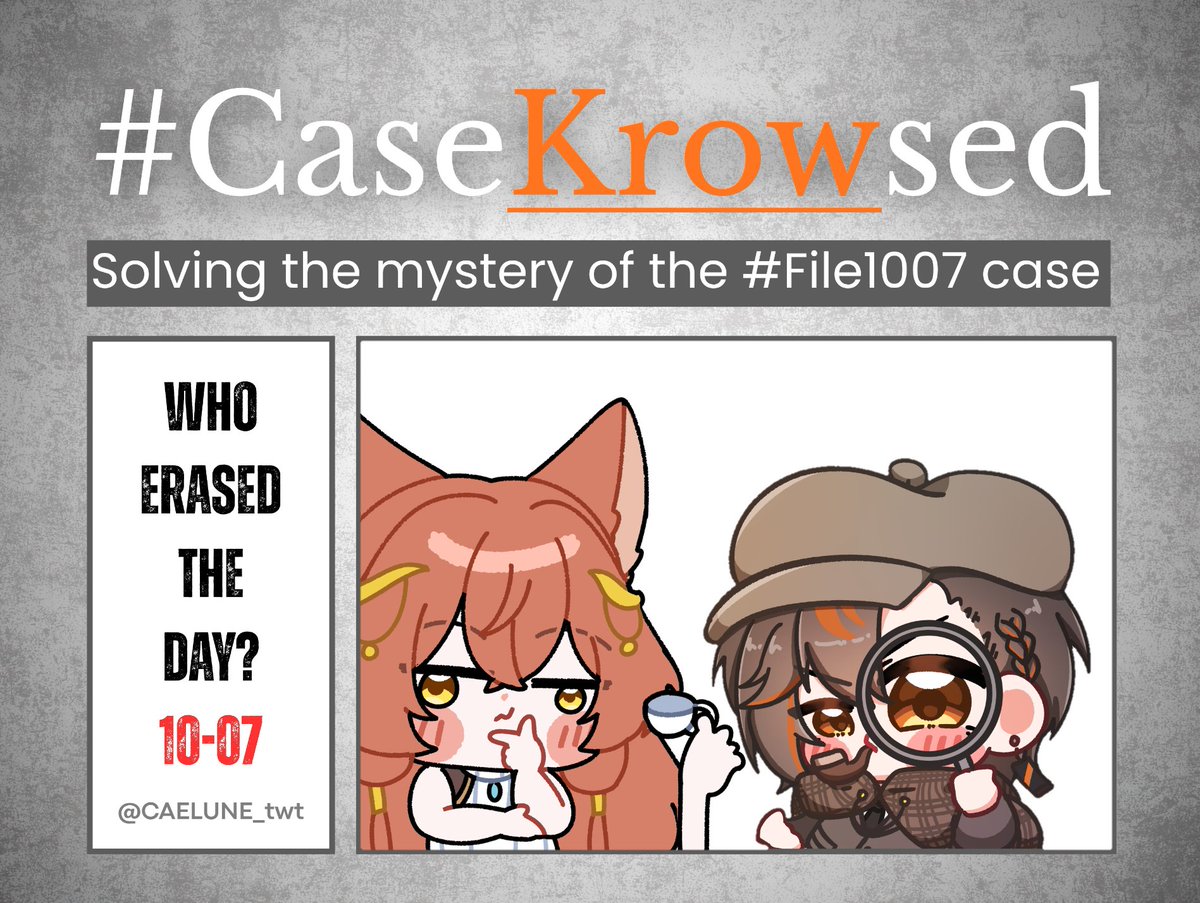 SeliaAisnith's tweet photo. The clue is the clue where the clue was the clue so the clue should be the clue but the clue cannot be the clue hence the clue will be the clue #CaseKrowsed https://t.co/4jDZTcJSPf