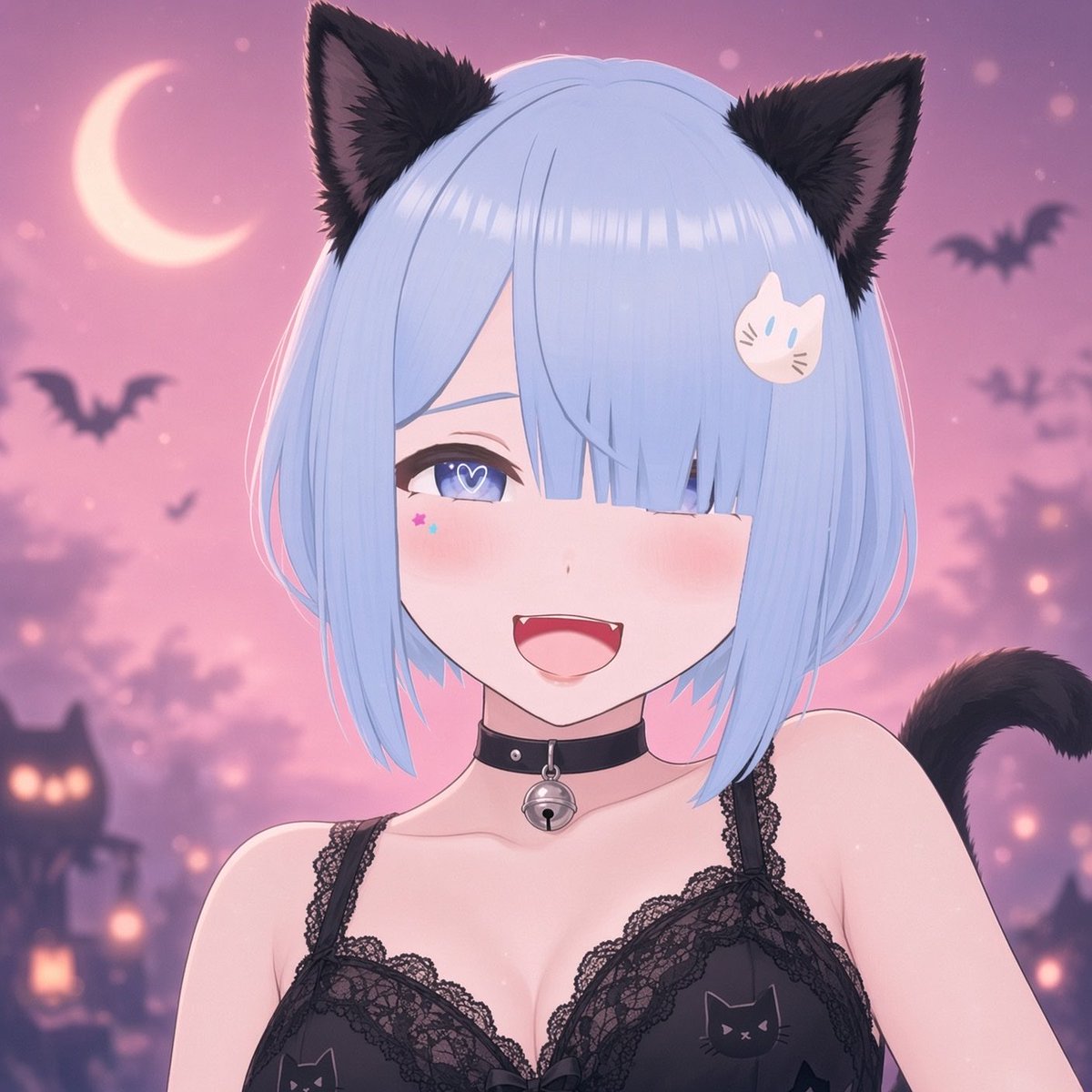 nemurin252's tweet photo. おはねむりん🩵

ボイフルのプロフ画、ハロウィンバージョンにしたよ🎃🦇🕸

イタズラ黒猫ちゃんだよっ！

お菓子くれても、イタズラしちゃうぞ(◦ˉ ˘ ˉ◦)

今日も1日ゆるふぁいっ！

#おはようVTuber
#バーチャルライブチャット
#10月のVTuberフォロー祭り https://t.co/rvYCowOhPK