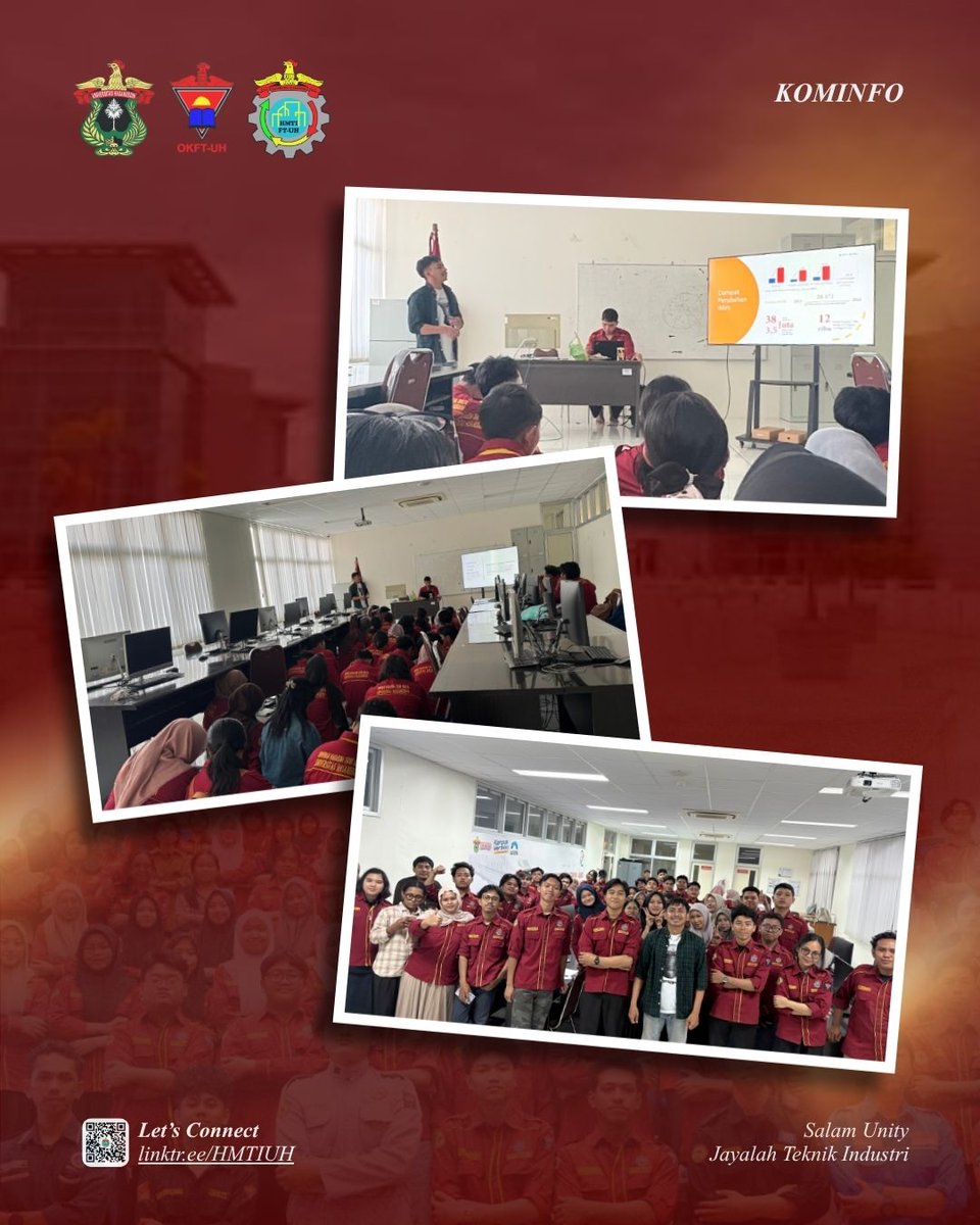 hmti_uh's tweet photo. [DOKUMENTASI FORUM DISKUSI INDUSTRI ]

Kegiatan FORUM DISKUSI INDUSTRI dengan tema "PLTSa: Masalah Yang Belum Selesai”

#HidupTeknik
#HidupTeknik
#HidupTeknik
#SalamUnity
#JayalahTeknikIndustri https://t.co/ZAFEfBLvud