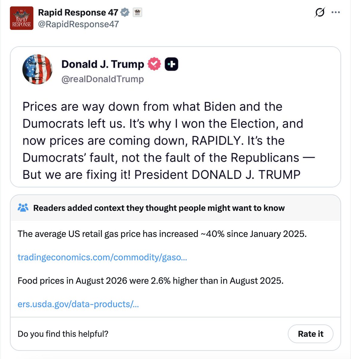 acnewsitics's tweet photo. It's amazing how these official government accounts get community noted for lying daily. https://t.co/jcHldmgi5Q