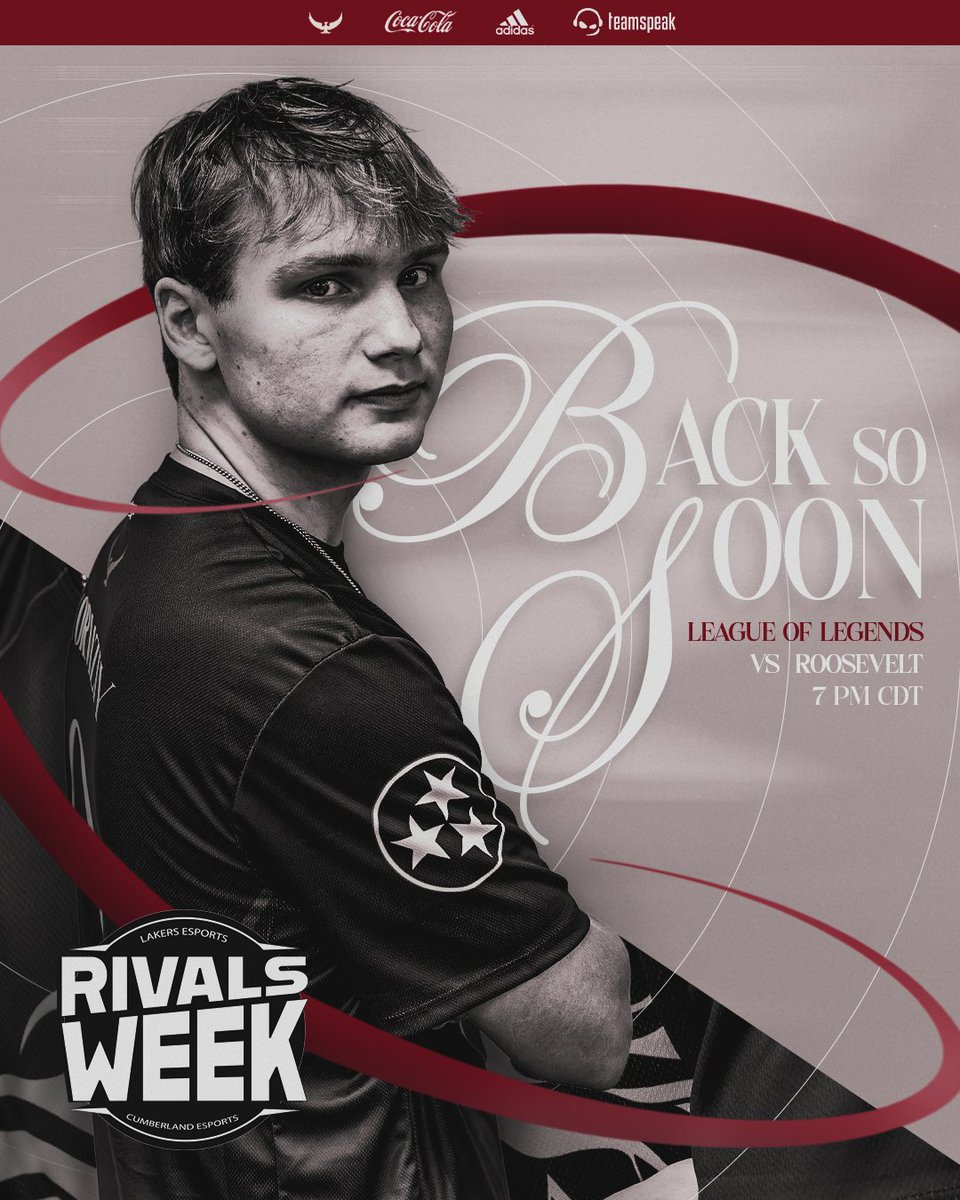 CUeSports21's tweet photo. Look who's back..

Final match of Rivalry Week as #CU_LOL takes on @RULakersGG for the throne.

Live at 7 PM CDT, don't miss it ⤵️ https://t.co/06BEKqGoJ9
