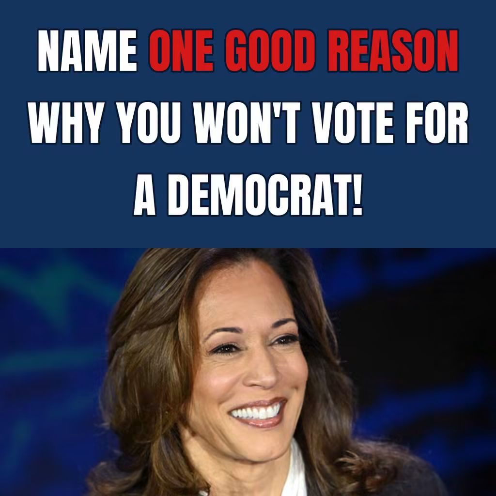 RossyPrime's tweet photo. Why wouldn’t you vote Democrat? https://t.co/GyDf9ezTDT
