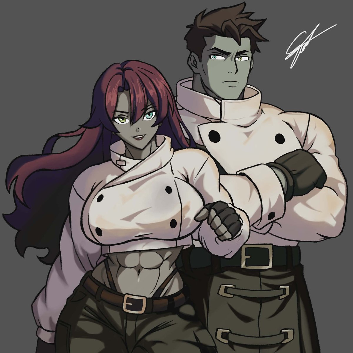 SpencerStock5's tweet photo. @RyuMxr  Soy un simple mortal amte usted pero me daria permiso de dibujar a su personaje Delicia se llamaba junto a mi personaje? Nada mas el Varón  xd no tengo mas https://t.co/sELTlBQ81q