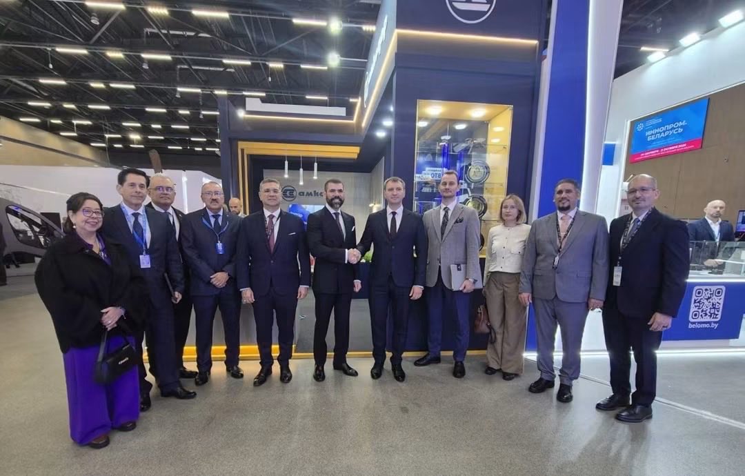 moisespastora's tweet photo. Una delegación del Gobierno de Nicaragua está en Minsk (Belarús), participando en el Foro Industrial Internacional INNOPROM 2026 que se celebrará este 1 y 2 de octubre.

https://t.co/wsspeG6YF5 https://t.co/S3DPA4xQK8