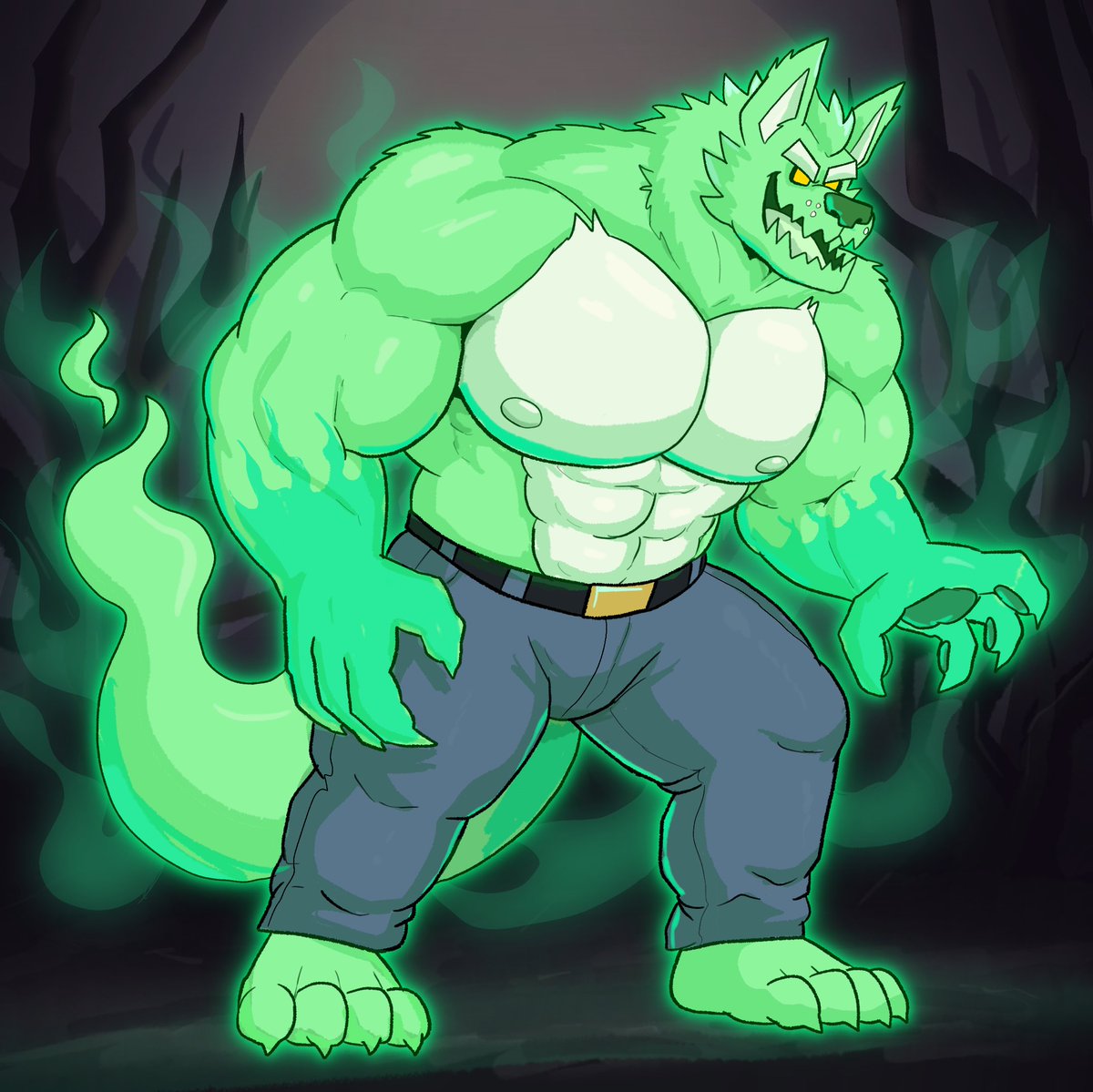 cometscarf's tweet photo. Time to draw some spooky stuff 👻🐺 https://t.co/au0WyQKJQi