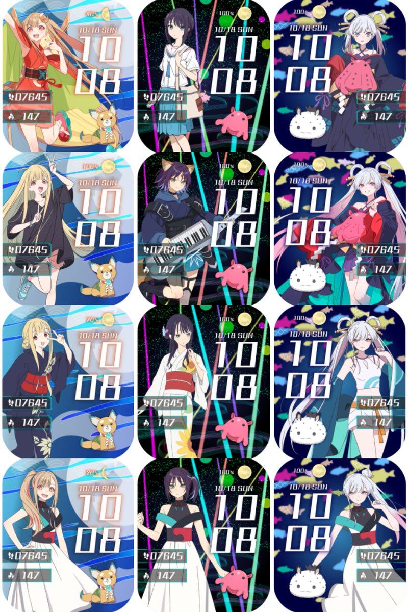 KaguyaHimegoods's tweet photo. 『超かぐや姫！』×GARRACK

コラボスマートウォッチがアニメイトなどで予約開始！

各キャラクターをイメージしたベルトや、オリジナル文字盤を備えた遊び心溢れるデザインです！

ご予約はこちら▼
https://t.co/4CP2dXA6Be https://t.co/834RzHJAB0