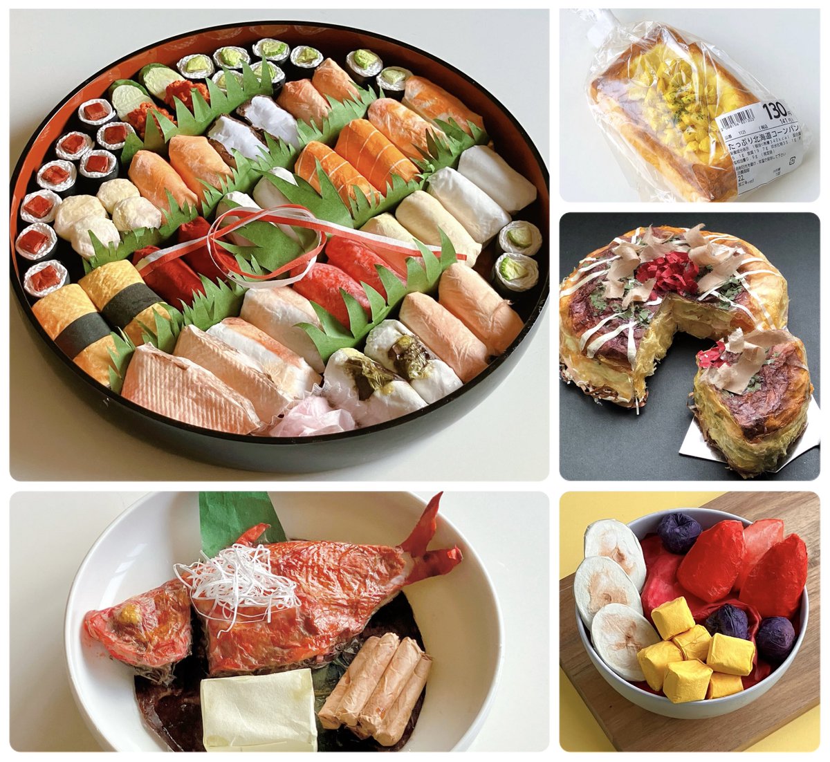 meganenooo's tweet photo. #10月になったのでフォロワーさんに自己紹介しようぜ 

和紙で食べものを作るおじいちゃん https://t.co/2mxSzuEGUN