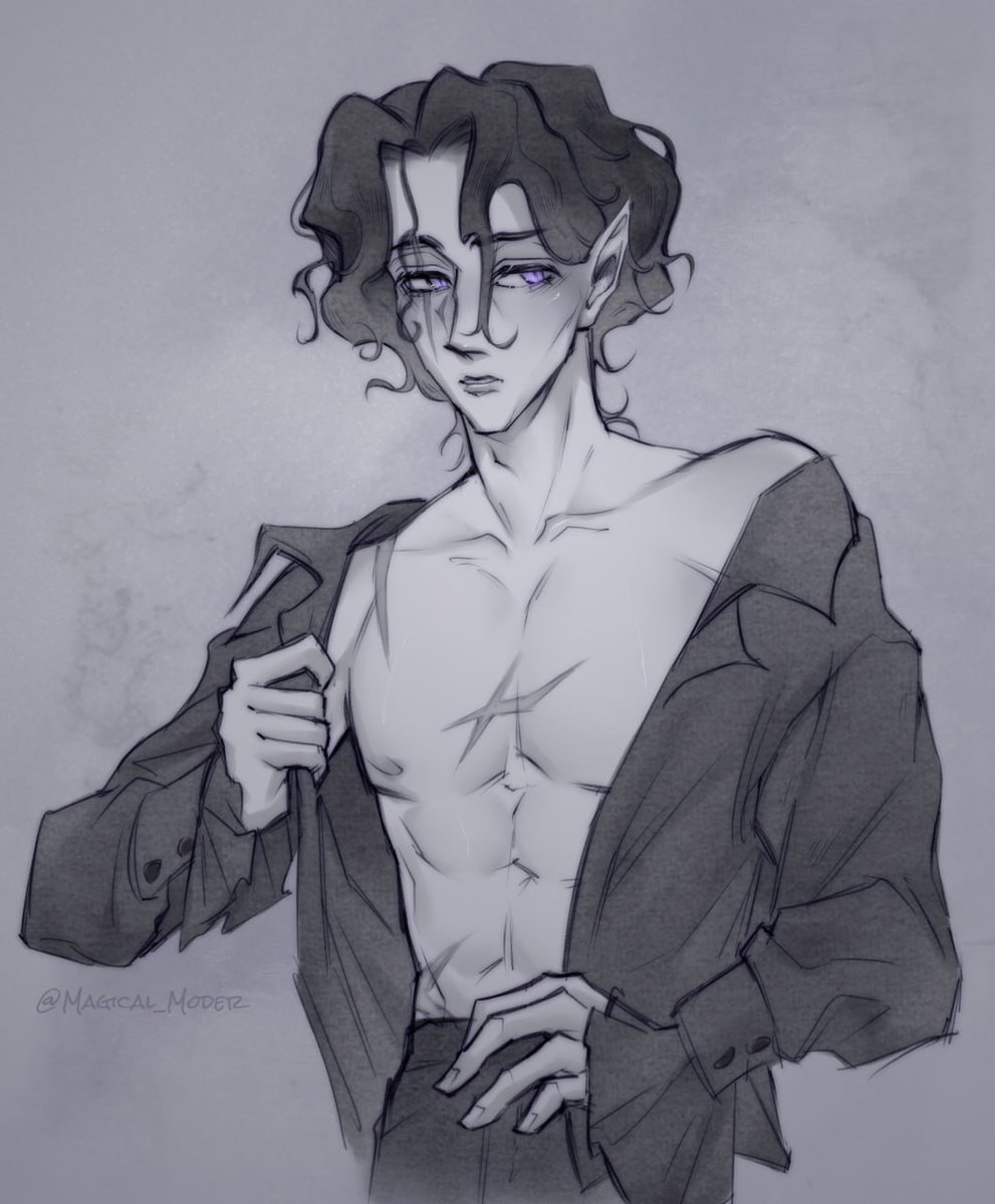 Magical_Moder's tweet photo. This is my OC, Mathew - a zoophagous vampire🦇 

#art #digitalart #oc https://t.co/JlyatTIkf1