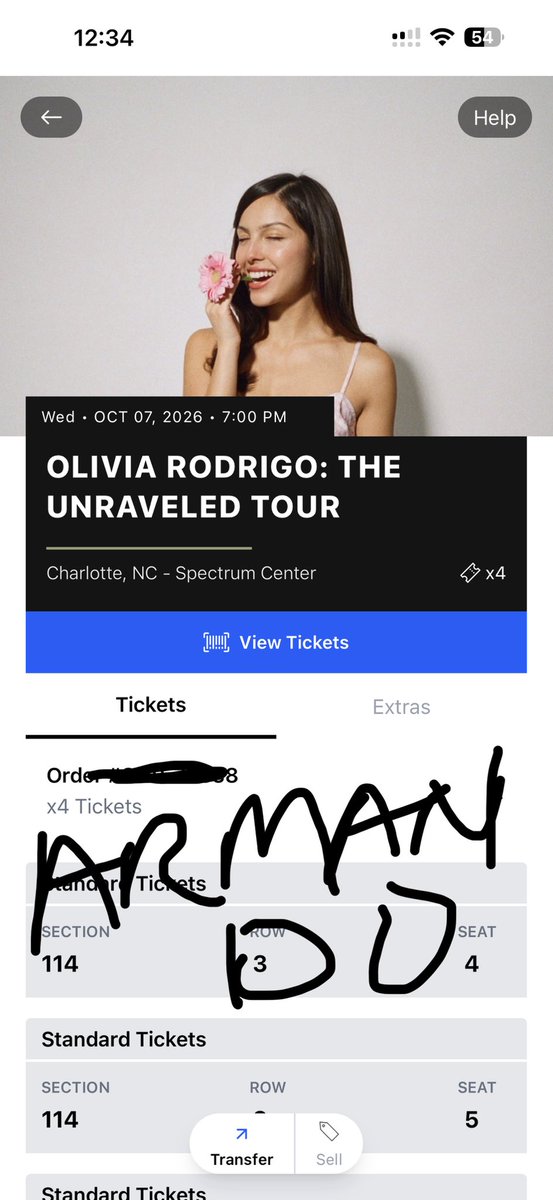 archundia001's tweet photo. CHARLOTTE, OLIVIA RODRIGO IS COMING 🔥💜

SELLING THE UNRAVELED TOUR 

Wed, Oct 7
Spectrum Center Charlotte, NC

DM If Interested

#OliviaRodrigo #UnraveledTour #OliviaRodrigoTour #SpectrumCenter #CharlotteNC #Joy #YouSeemPrettySadforaGirlSoinLove
#beautiful #SourAlbum #GUTS https://t.co/m6ykOgJU6I
