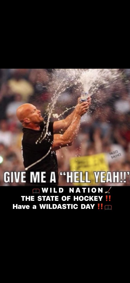 ToddLangeslag's tweet photo. @marissavoss @alexismirjana @BrettKFAN @BrandonMileski @PAOnTheMic @madproducer1 @Chris_Hawkey @x @NHL @DanBarreiroKFAN @KFAN1003 @PowerTripKFAN @DrKevinLuckow @mnwildPR  @WildTakes10k @MinnyHockey @nhltaylor @MinnHockey @kd66bug @realmnsportsfan 🚨  🏒  🥅  
🚨 W I L D A S T I C ‼️ 🏒 🥅 🚨 https://t.co/R6nKUTj1X5