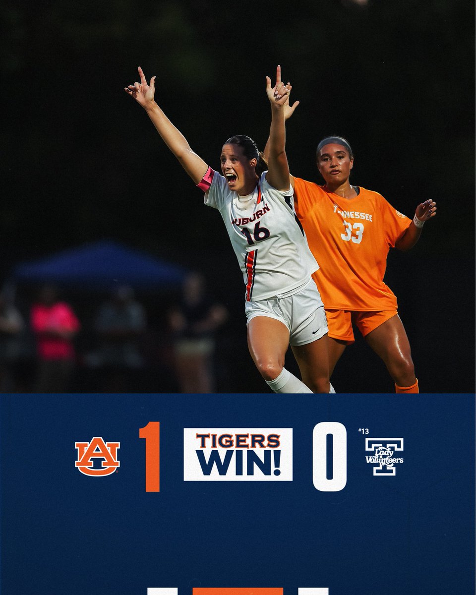 AuburnSoccer's tweet photo. HOW BOUT THEM TIGERS 🐅 https://t.co/MjiCbHx68f