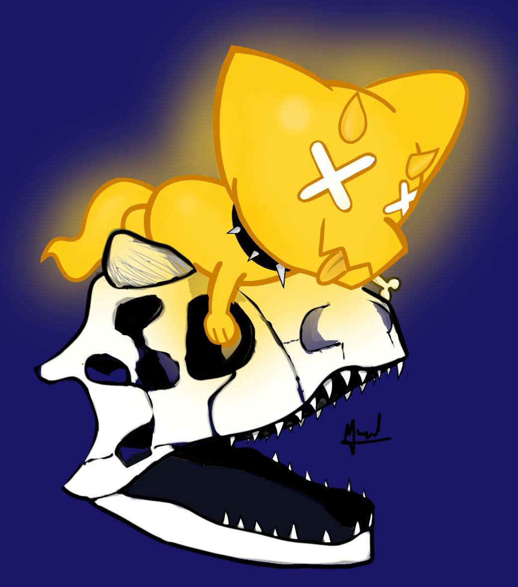 Mr_Musul's tweet photo. A gift for my friend @PyroPupCenter 
#Sinderdoodle https://t.co/9B6TY2VhmX
