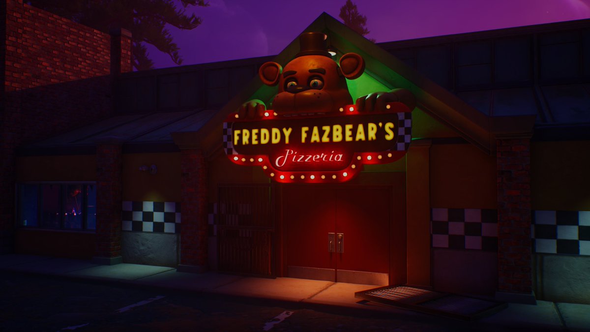 ScyanYT's tweet photo. Fortnite went all out with Fnaf collab🥲|

Attention to detail is insane https://t.co/1LYNUVp1EY