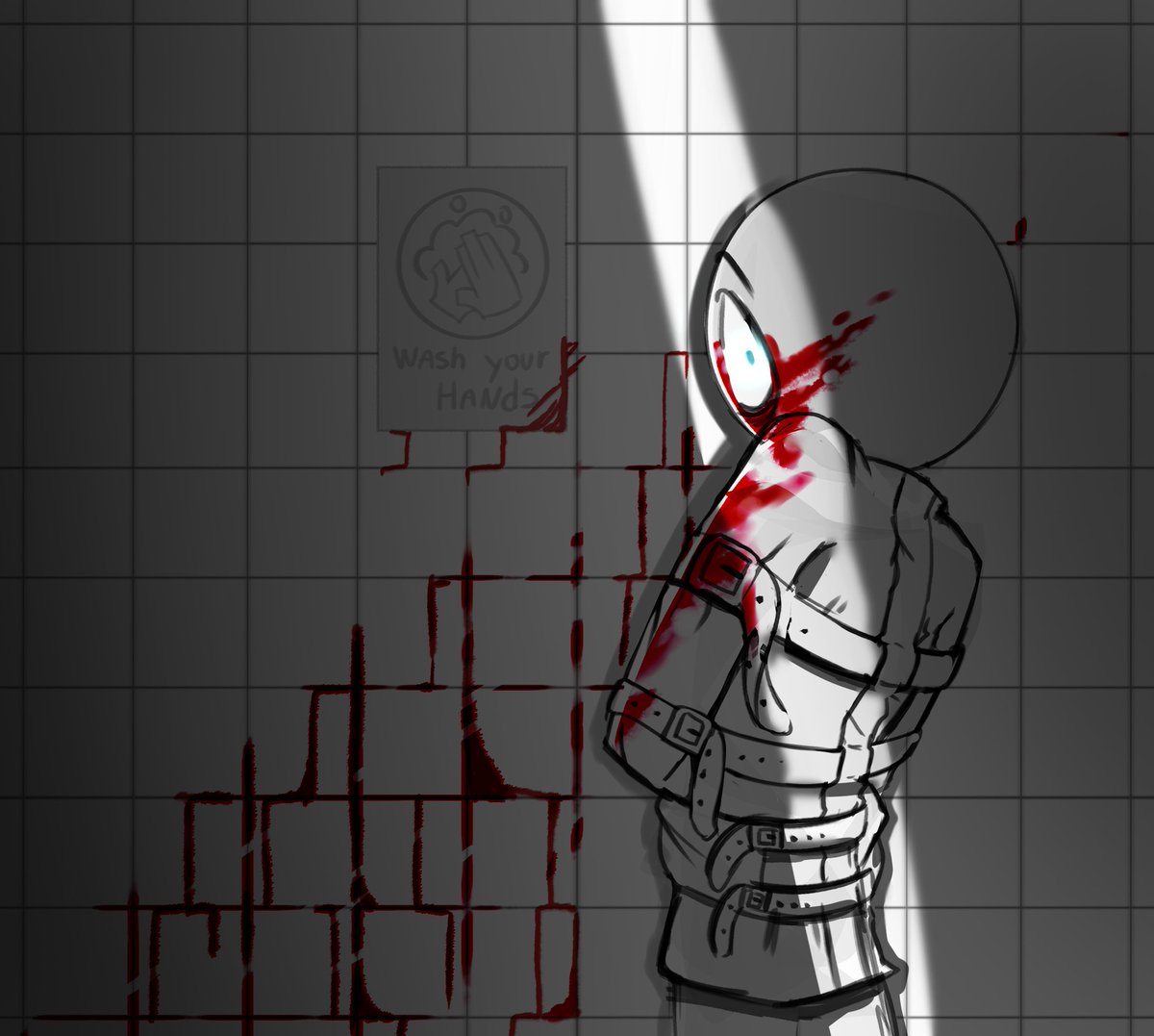 MimiMask_'s tweet photo. Día 1
🏥hospital 🏥
#yourstober2026 #yb #inktober #yourboyfriend https://t.co/znessl4yGE