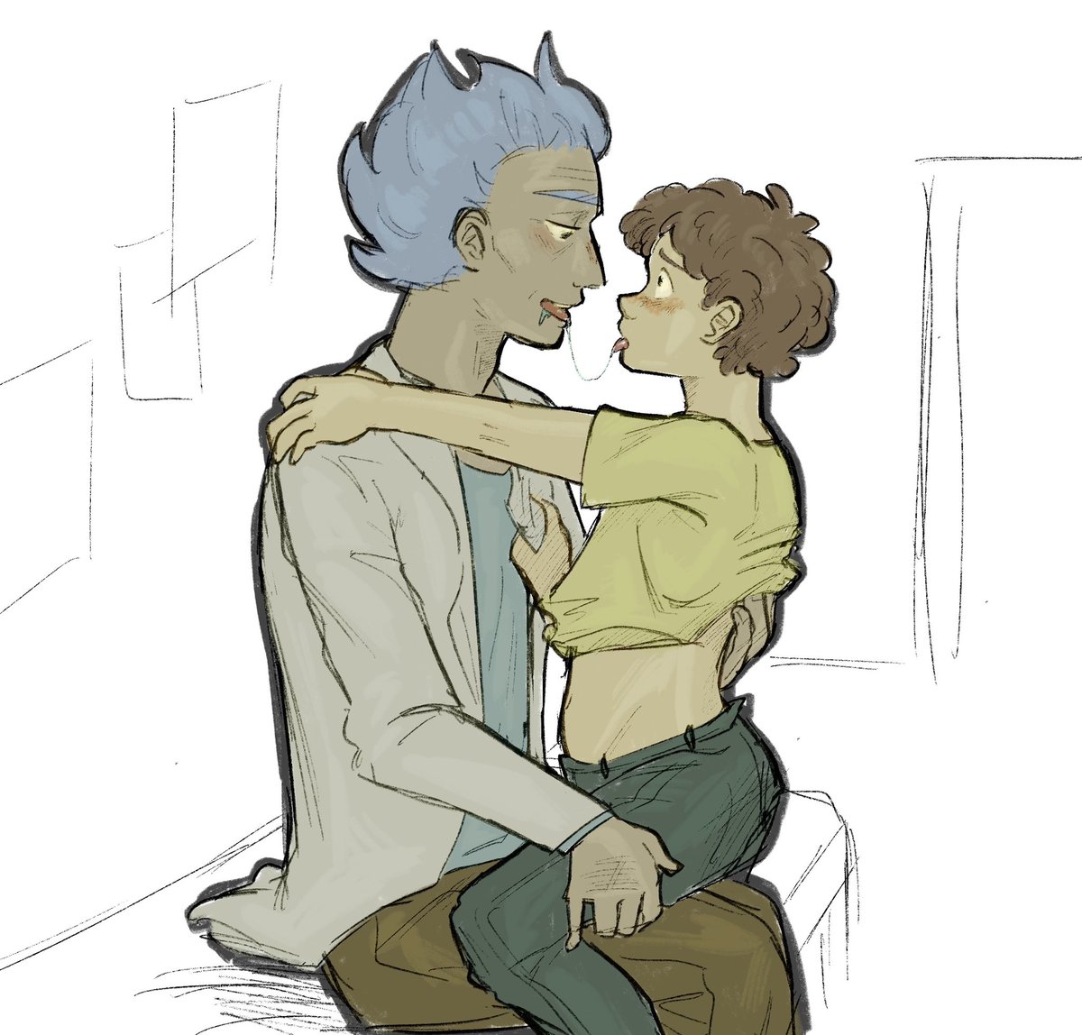 krisdowned's tweet photo. Repost . Some older drawings #rickorty https://t.co/ZnAtCfWmMC