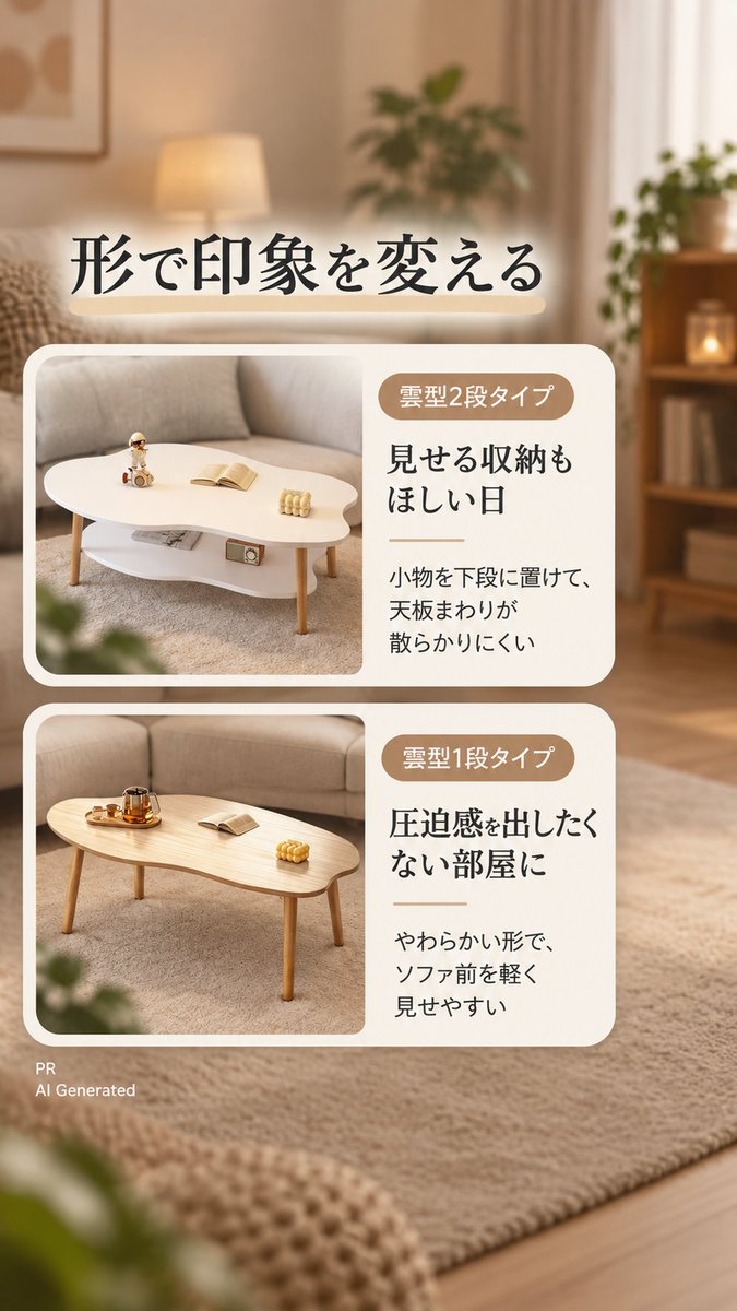 popochannyan's tweet photo. ダイニングの雰囲気をがらっと変えたくて、可愛い丸テーブルを厳選したよ(pr)
角がないからお部屋に圧迫感がなくて、みんなの顔が見えるから会話も自然と弾むんだよね😊✨ おうちカフェ気分でゆっくり過ごしたい朝食や、友達とのランチタイムにもぴったり☕️💕