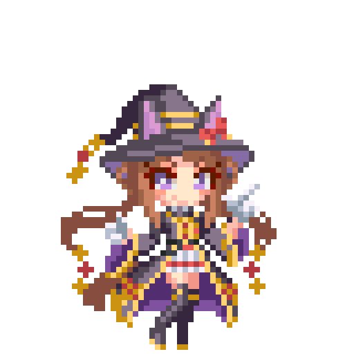 DailySweepTosho's tweet photo. Day 10 of Sweep Tosho! ✨

Here is a pixelated Sweepy from Umamusume Party Dash!!

So retro… https://t.co/Bzs5kDQyBJ