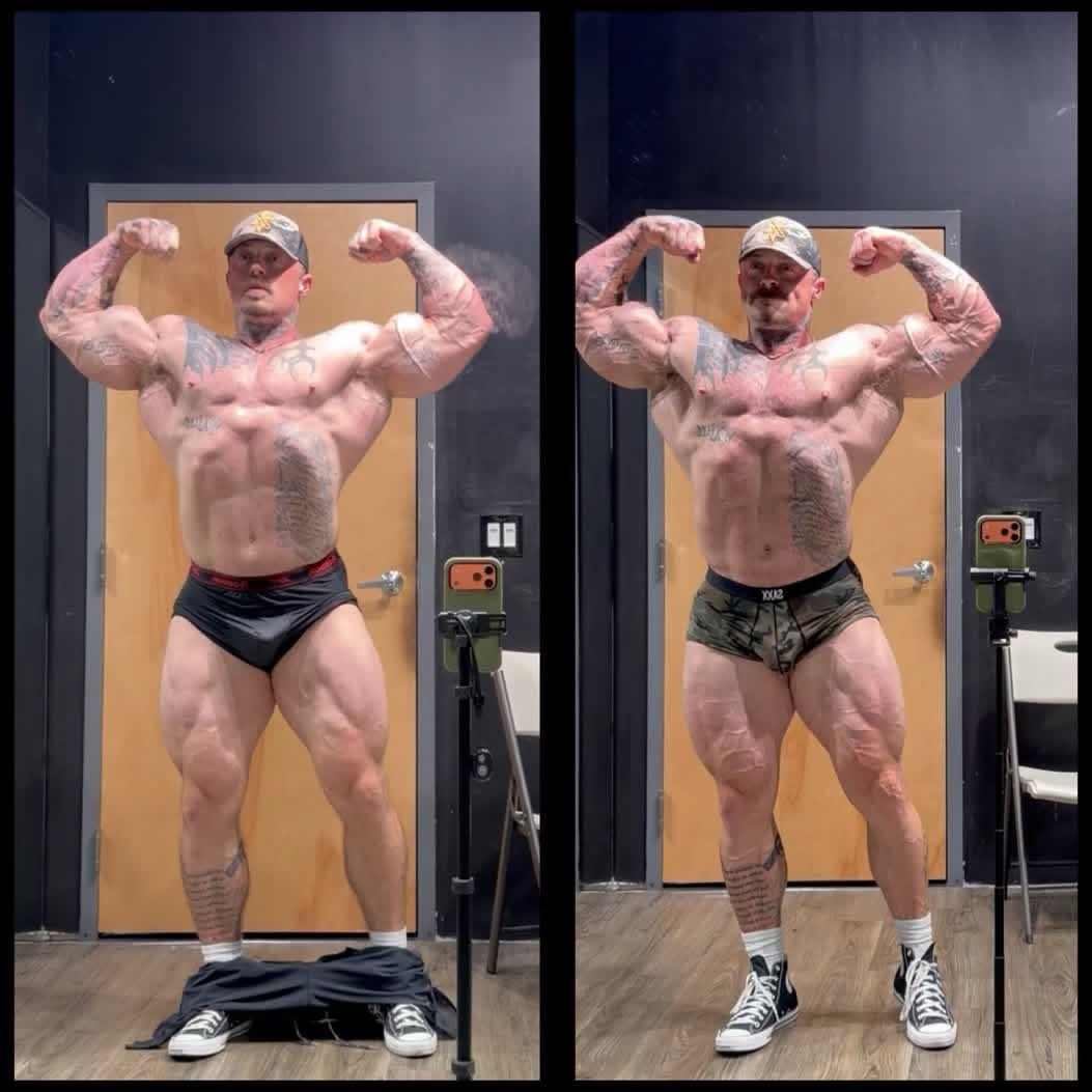 balazifbb's tweet photo. Just a simple two weeks difference. No fat burners. No cardio
August 22nd 280.6lbs
Sept 6th 279.0lbs
14 more weeks 💪🏻 I don’t care about weight. I’m chasing conditioning
#bodybuilding #fitness #dieting #gym #nolimits
https://t.co/0hzLkkyV6l https://t.co/kT6vEolZt5
