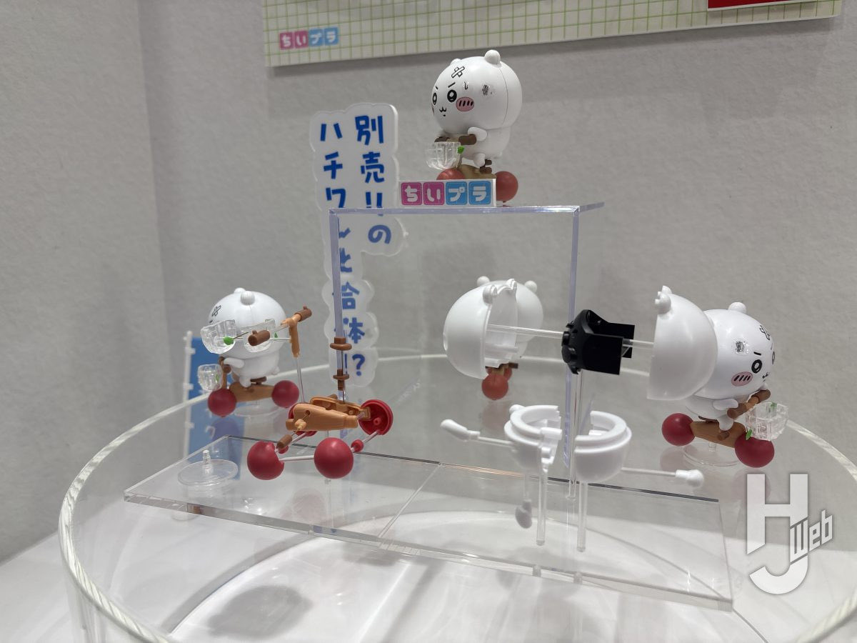 Hobby_JAPAN_Web's tweet photo. 『ちいかわ』がプラキットで登場?! グレイ・パーカー・サービスにて新作プラキット「ちいプラ」が初展示！
【グレイ・パーカー・サービス／第63回全日本模型ホビーショー】

🔗https://t.co/Hy72WbeZae https://t.co/YbA2vd30xq