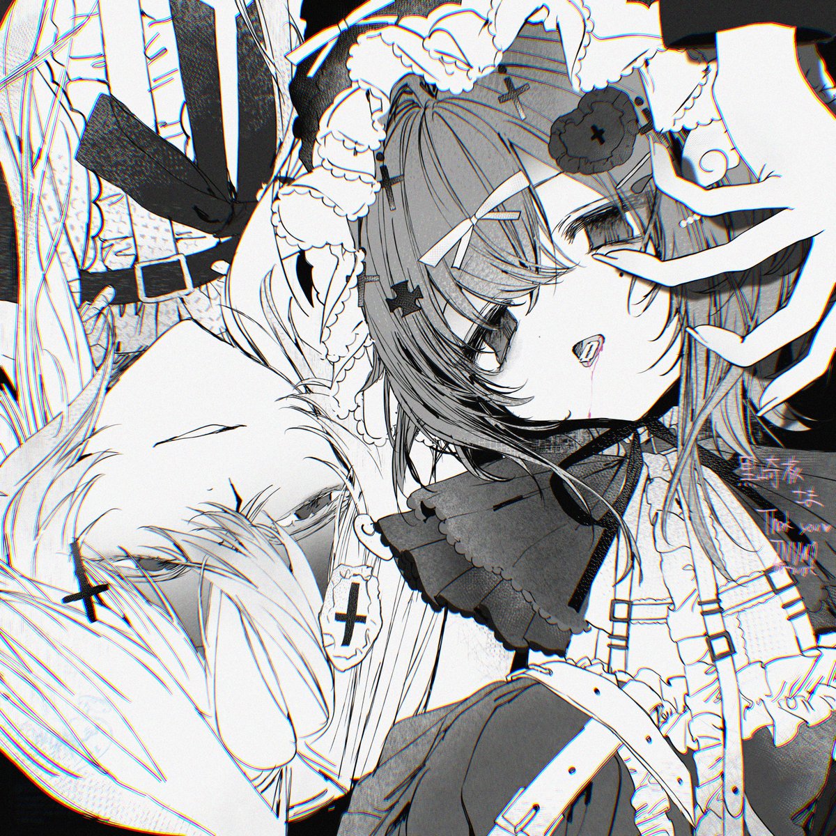 inuwohairuka's tweet photo. モノクロSkebありがとうございました😉⭐ https://t.co/stUeCQo3GH