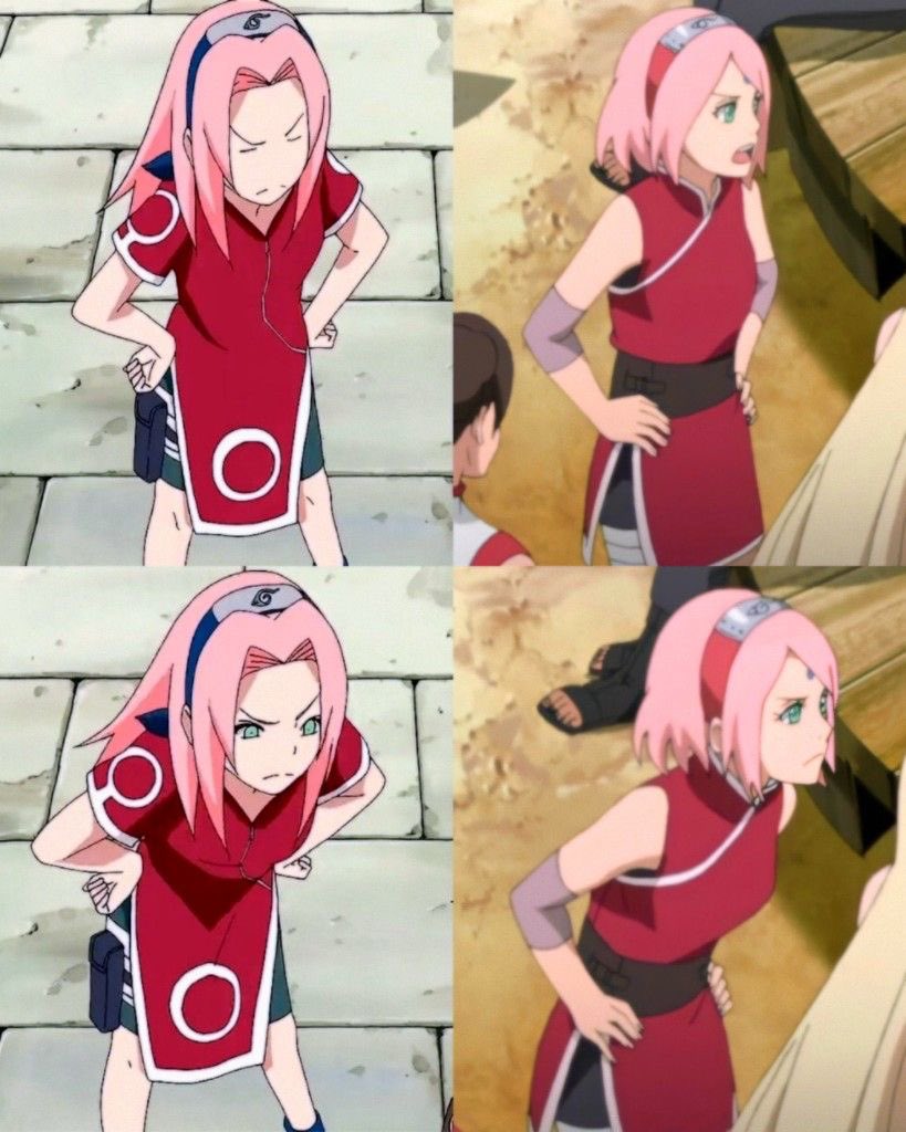 mayawsp's tweet photo. sakura 12 yo vs 19 yo https://t.co/fp9OhpQjcg