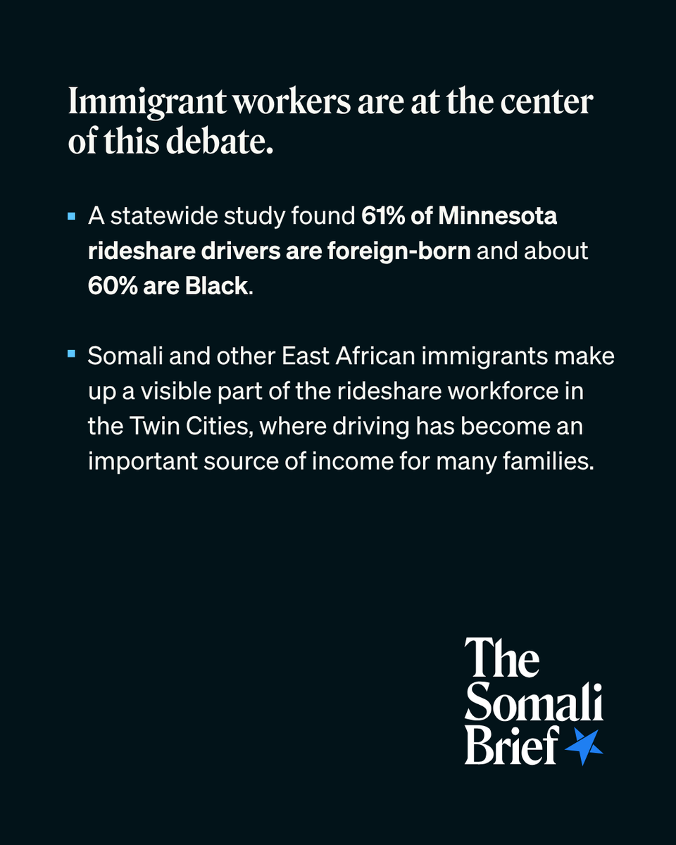thesomalibrief's tweet photo. Driverless cars are coming to Minneapolis. The City Council just added a major condition.

The City Council approved the ordinance 7-6, putting jobs, technology, and the future of rideshare work at the center of a growing debate. https://t.co/JkgbVnif2q
