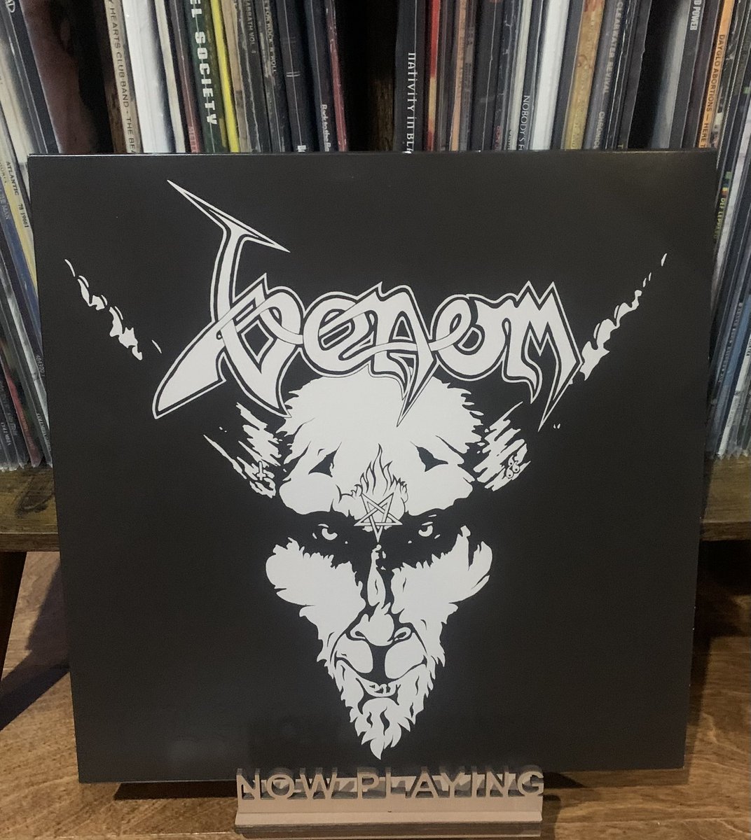 NeedleOfSteel's tweet photo. Venom: Black Metal 💀
RIP Godfather of Thrash Metal!
CRONOS 1/15/1963 - 10/1/2026
#vinylrecords https://t.co/i63Y4UW0Yc
