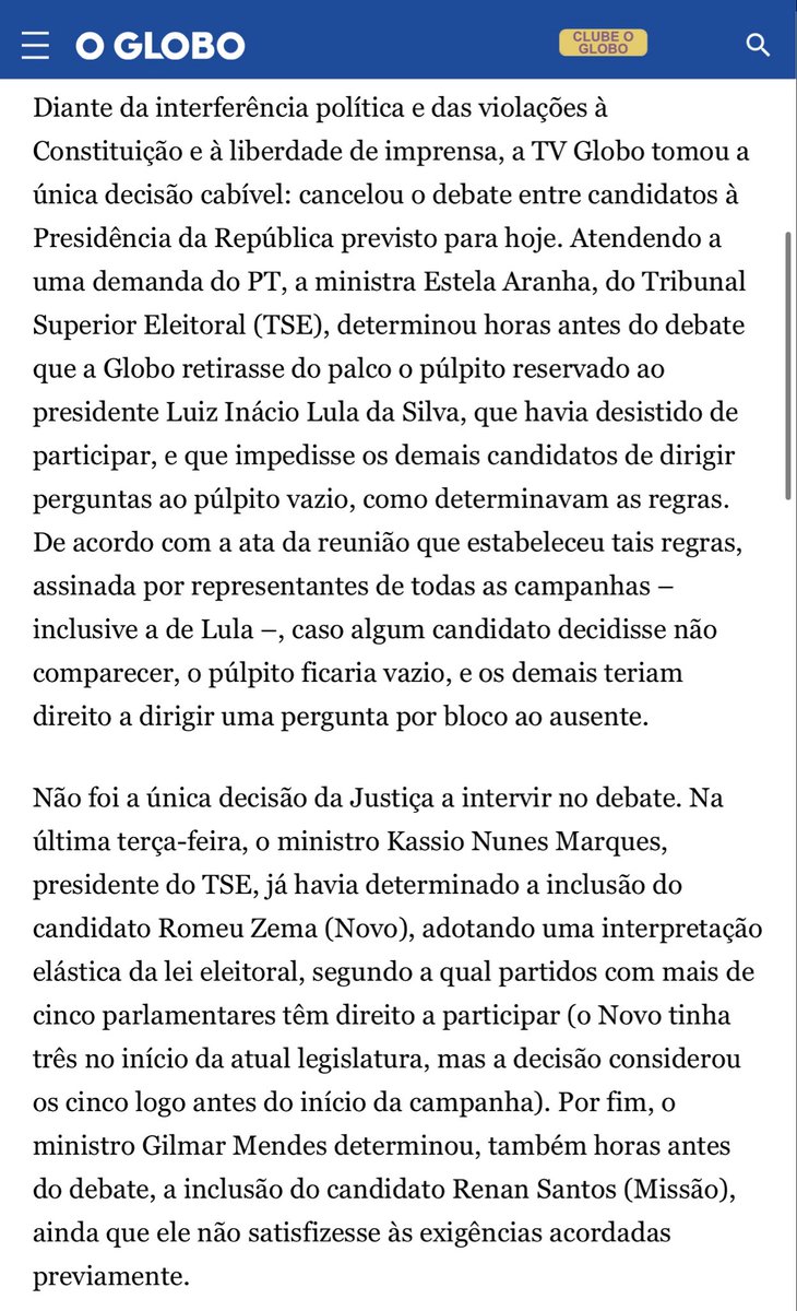 SamPancher's tweet photo. Editorial irretocável.

Escancara o tamanho do problema no qual estamos. https://t.co/zAWaPafwze