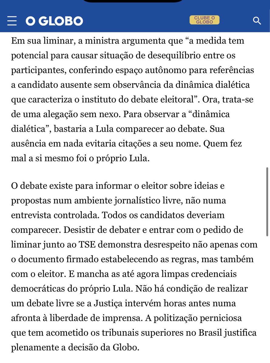 SamPancher's tweet photo. Editorial irretocável.

Escancara o tamanho do problema no qual estamos. https://t.co/zAWaPafwze