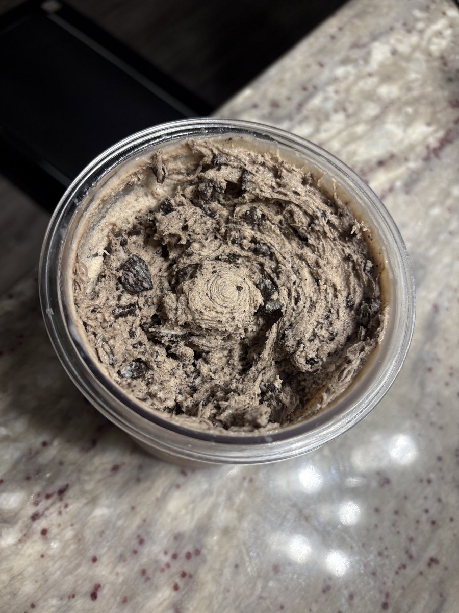 DeanTTraining's tweet photo. Ask….and you shall RECEIVE:

My TOP 7 Ninja Creami Recipes w/ Preparation Instructions

𝗕𝗜𝗥𝗧𝗛𝗗𝗔𝗬 𝗖𝗔𝗞𝗘 𝗪𝗛𝗜𝗥𝗟:

- 360ml Fat Free Fairlife
- 2 servings Sugar Free Cheesecake Jello Pudding Mix
-3 squeezes of SweetLeaf Sweet Drops Vanilla Sweetener
- 1 serving True Nutrition French Vanilla Egg White Protein Powder 
- 12g sprinkles
- 2g Xanthan Gum

350 Calories / 45g Protein

𝗖𝗜𝗡𝗡𝗔𝗠𝗢𝗡 𝗧𝗢𝗔𝗦𝗧 𝗖𝗥𝗨𝗡𝗖𝗛 𝗦𝗪𝗜𝗥𝗟:

- 300ml Unsweetened Vanilla Almond Milk
- 120ml Whole Milk from Fairlife
- 68g Trueflavor Cinnamon Toast Swirl Egg White Protein Powder from True Nutrition
- 41g Cinnamon Toast Crunch Cereal
- 2g Xanthan Gum

500 calories / 58g protein

𝗢𝗔𝗧𝗠𝗘𝗔𝗟 𝗖𝗛𝗢𝗖𝗢𝗟𝗔𝗧𝗘 𝗖𝗛𝗜𝗣 𝗖𝗢𝗢𝗞𝗜𝗘:

- 300ml Unsweetened Vanilla Almond Milk
- 120ml Whole Milk from Fairlife
- 76g Oatmeal Cookie Protein Powder from JYM
- 2 Chunky Chocolate Chip Cookies
- 2g Xanthan Gum

550 calories / 57g protein

𝗢𝗥𝗘𝗢 𝗕𝗟𝗜𝗭𝗭𝗔𝗥𝗗 𝗥𝗘𝗣𝗟𝗜𝗖𝗔:

- 240ml Fairlife Skim Milk
- 240ml Almond Milk Unsweetened Vanilla
- 51g True Nutrition Cookies N Cream Egg White Protein
- 30g Oreos Cookies N Creme Instant Pudding Mix
- 4 Oreo Thins
- 2g Xanthan Gum

540 calories / 50g protein

𝗖𝗛𝗢𝗖𝗢𝗟𝗔𝗧𝗘 𝗣𝗘𝗔𝗡𝗨𝗧 𝗕𝗨𝗧𝗧𝗘𝗥 𝗖𝗨𝗣:

- 480ml Unsweetened Vanilla Almond Milk
- 51g Chocolate Peanut Butter Cup Egg White Protein
- 32g 100% Peanuts Natural Peanut Butter
- 10g Zero Sugar Chocolate Pudding Mix
- 2g Xanthan Gum

450 calories / 46g protein

𝗧𝗥𝗜𝗣𝗟𝗘 𝗖𝗛𝗢𝗖𝗢𝗟𝗔𝗧𝗘 𝗟𝗔𝗩𝗔:

- 480ml Fairlife Chocolate Milk
- 51g Chocolate Fudge Brownie Egg White Protein from True Nutrition
- 10g Chocolate Sugar Free Jello Mix
- 2g Xanthan Gum

490 calories / 62g protein

𝗣𝗘𝗔𝗡𝗨𝗧 𝗕𝗨𝗧𝗧𝗘𝗥 𝗕𝗔𝗡𝗔𝗡𝗔 𝗦𝗪𝗜𝗥𝗟:

- 480ml Unsweetened Vanilla Almond Milk
- 51g Chocolate Peanut Butter Cup Egg White Protein
- 13g PB2
- 150g Banana Dannon Light & Fit Greek Yogurt
- 2g Xanthan Gum

380 calories / 56g protein

𝗣𝗥𝗘𝗣𝗔𝗥𝗔𝗧𝗜𝗢𝗡 𝗜𝗡𝗦𝗧𝗥𝗨𝗖𝗧𝗜𝗢𝗡𝗦 👇🏻👇🏻👇🏻

- Put all Creami ingredients (minus the Xanthan gum) in the cup
- Froth it
- Add Xanthan gum
- Froth again
- Freeze for 24+ hours with NO LID
- Thaw out for 15-20 minutes
- Put lid on then run the side & bottom under hot water for 30-40 seconds
- Load in mixing cup with that lid & blade
- Click full and hit spin
- Add 30 more ml of milk after initial spin
- Click full & respin
- Add mix ins
- Click full again and hit mix in (do this even if you did NOT add mix ins)
- Enjoy

One final note:

When in doubt…RESPIN!!!!!!