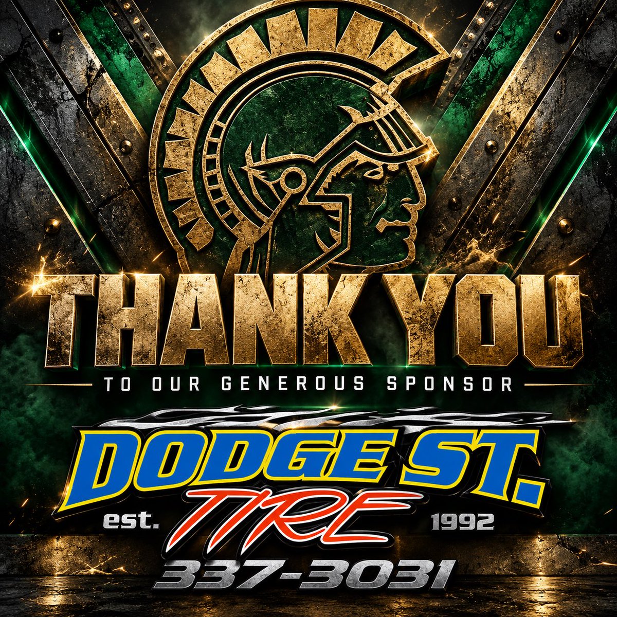 ICWestFB's tweet photo. Few things better than getting a great meal after a rain soaked practice!
Thank you to Dodge Street Tire for your amazing support of the West High Football Program. Another great family style meal to fuel our guys for Friday night under the lights.
#FallFamilyTime
#WeAreTrojans https://t.co/3kENzIia5T