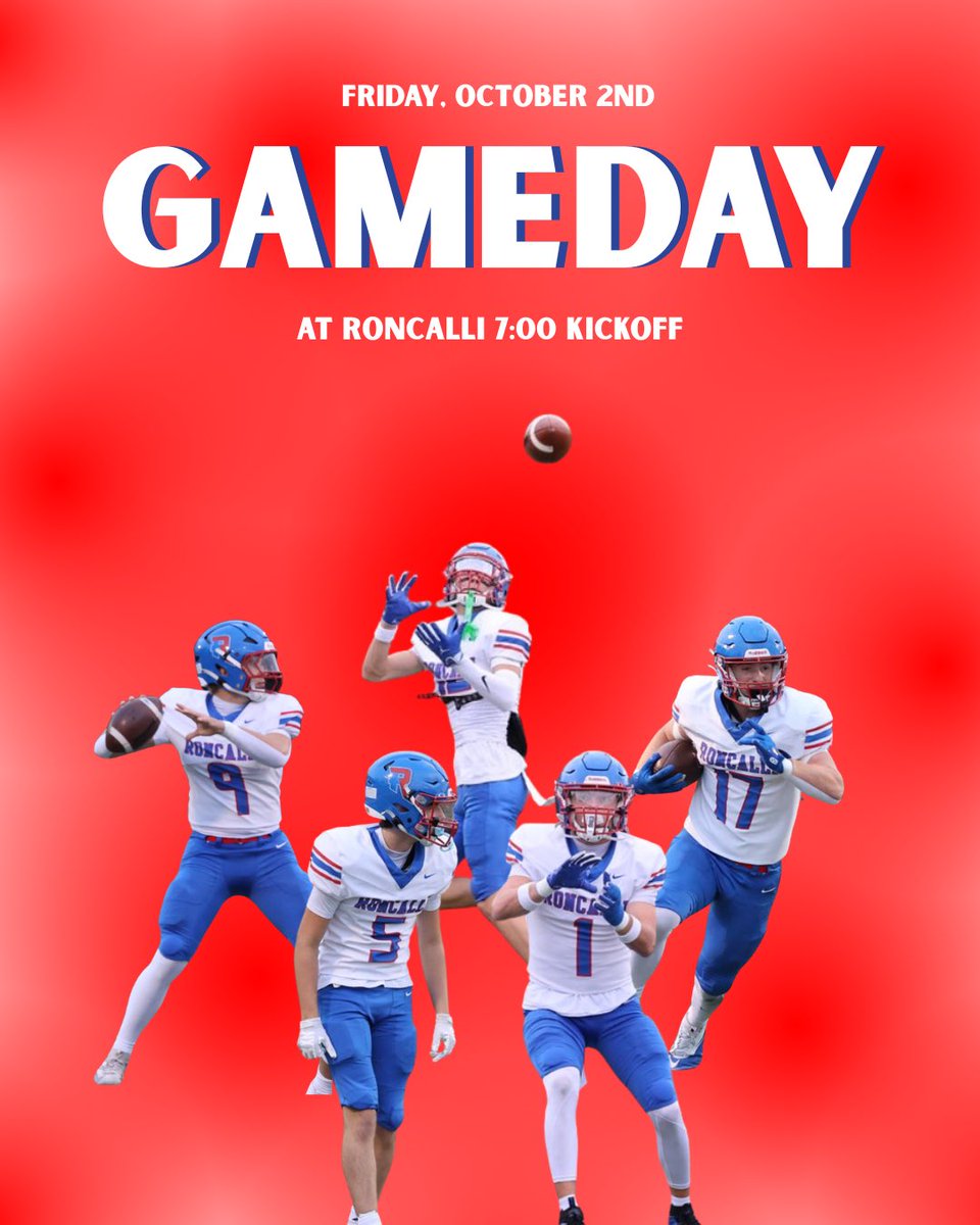 RoncalliFB's tweet photo. Week 7 : Royals vs New Palestine
Watch Live  - https://t.co/qzTTR0Rf2n https://t.co/IFz6a7A6HV