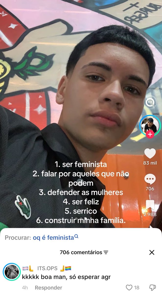 atenadesgracada's tweet photo. homens machistas NÃO CONSEGUEM ver outros homens lutando pelo direito das mulheres, ou eles acham que o cara é gay, ou eles acham que ele tá fazendo isso por interesse sexual https://t.co/d5FS0ZLuoJ